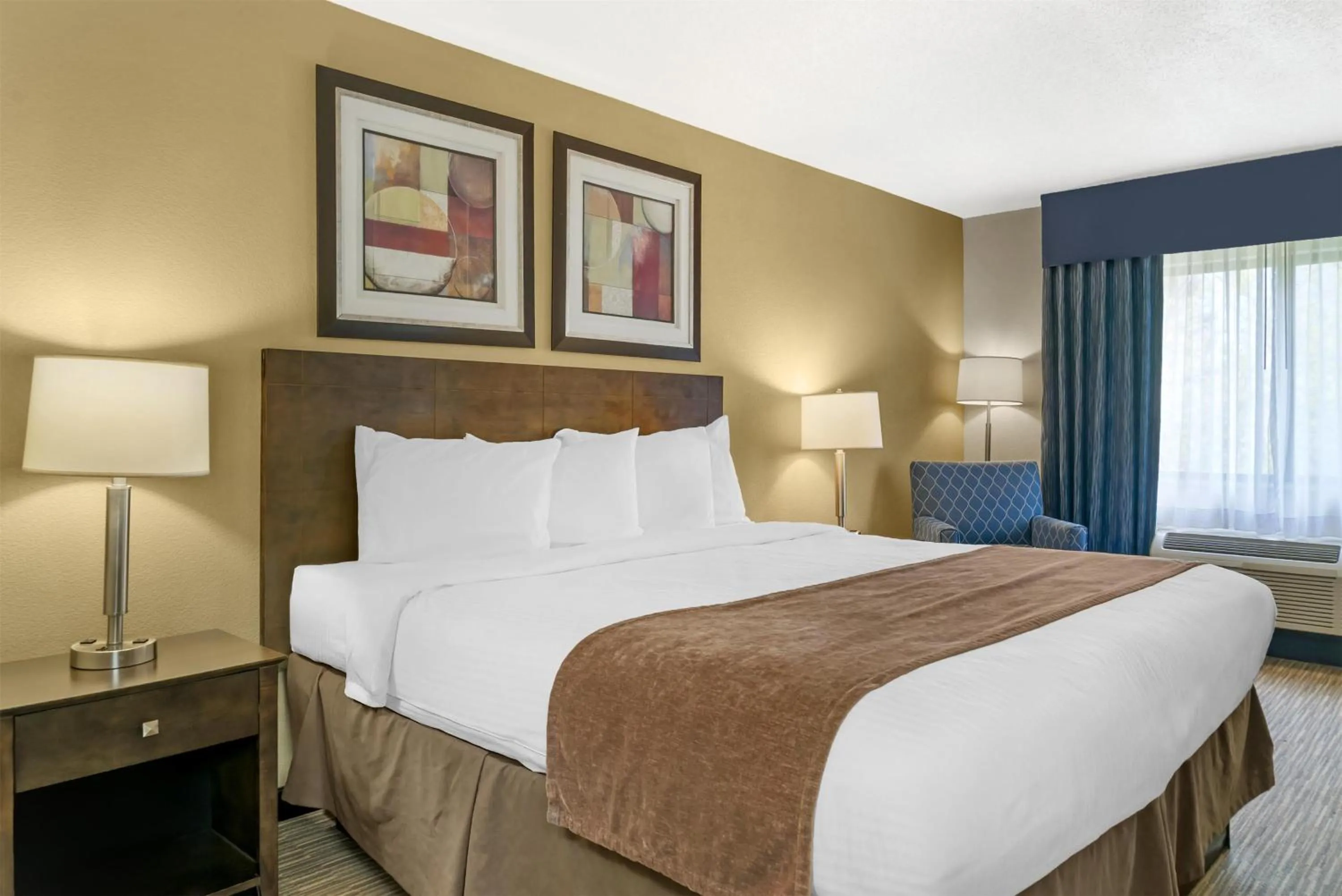 King Bed - Non-Smoking in Best Western Port Huron Blue Water Bridge