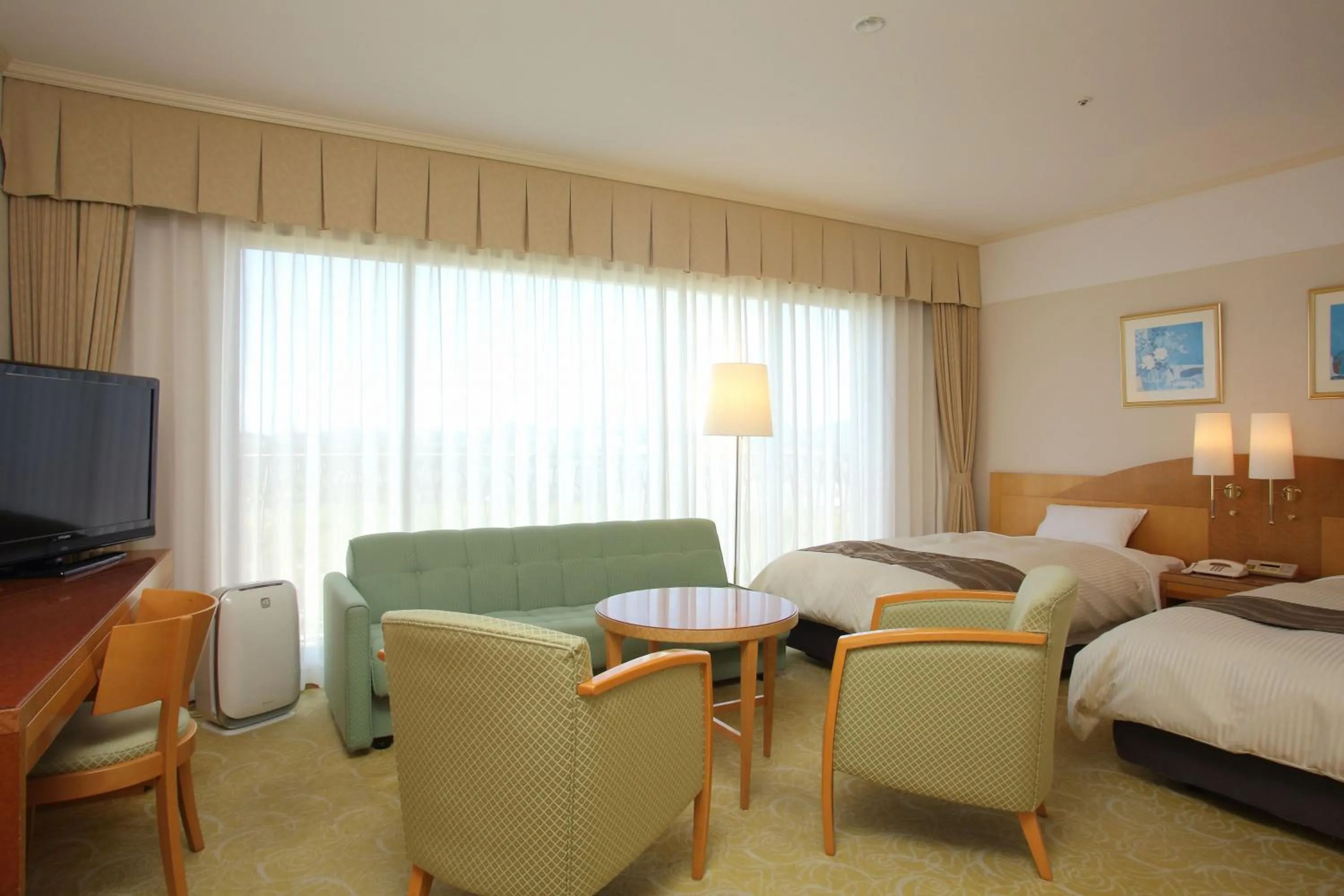 Superior Twin Room with Balcony - single occupancy in The Celecton Premier Kobe Sanda Hotel