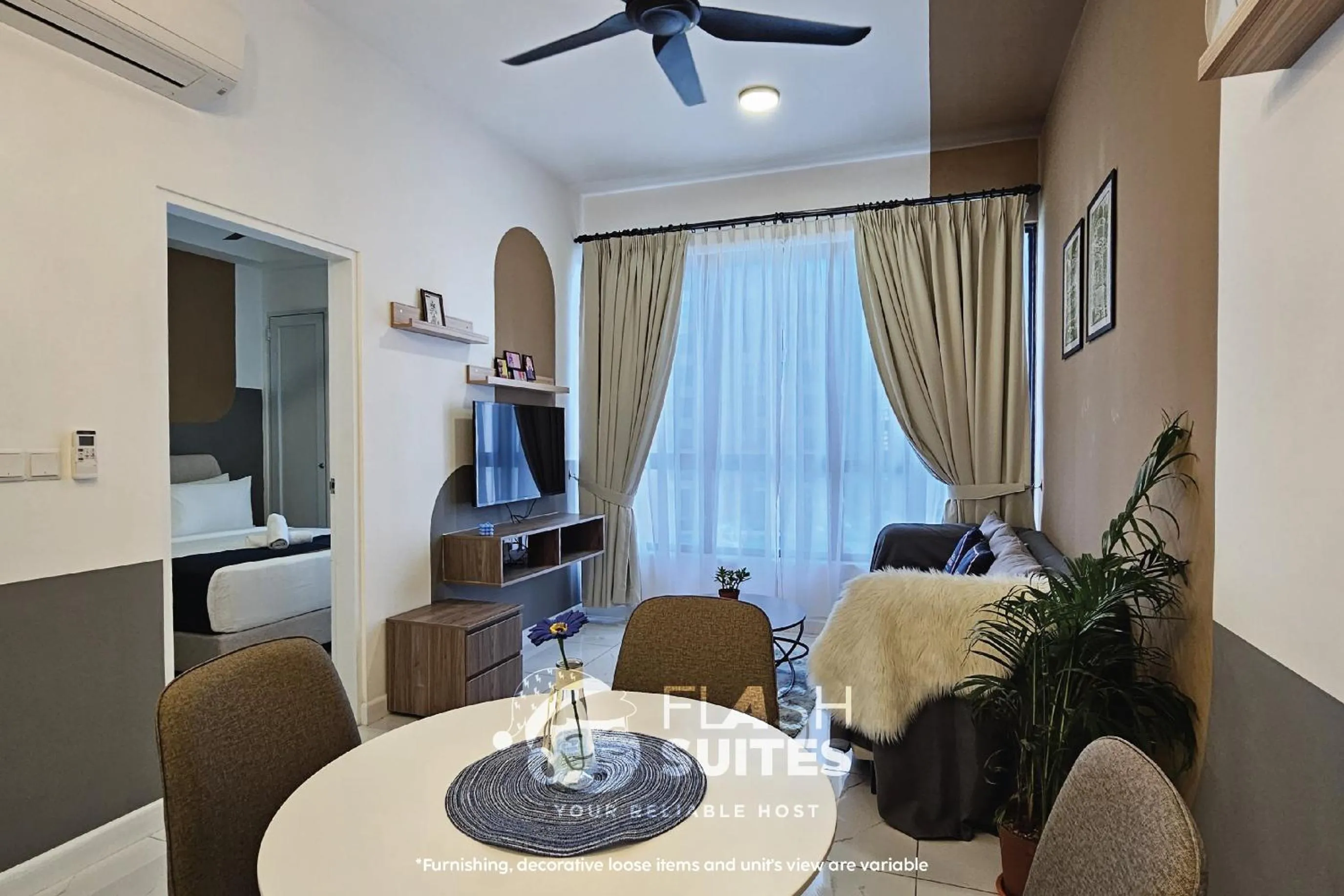 One-Bedroom Suite in Cubic Botanical Premium Suites @ Bangsar South