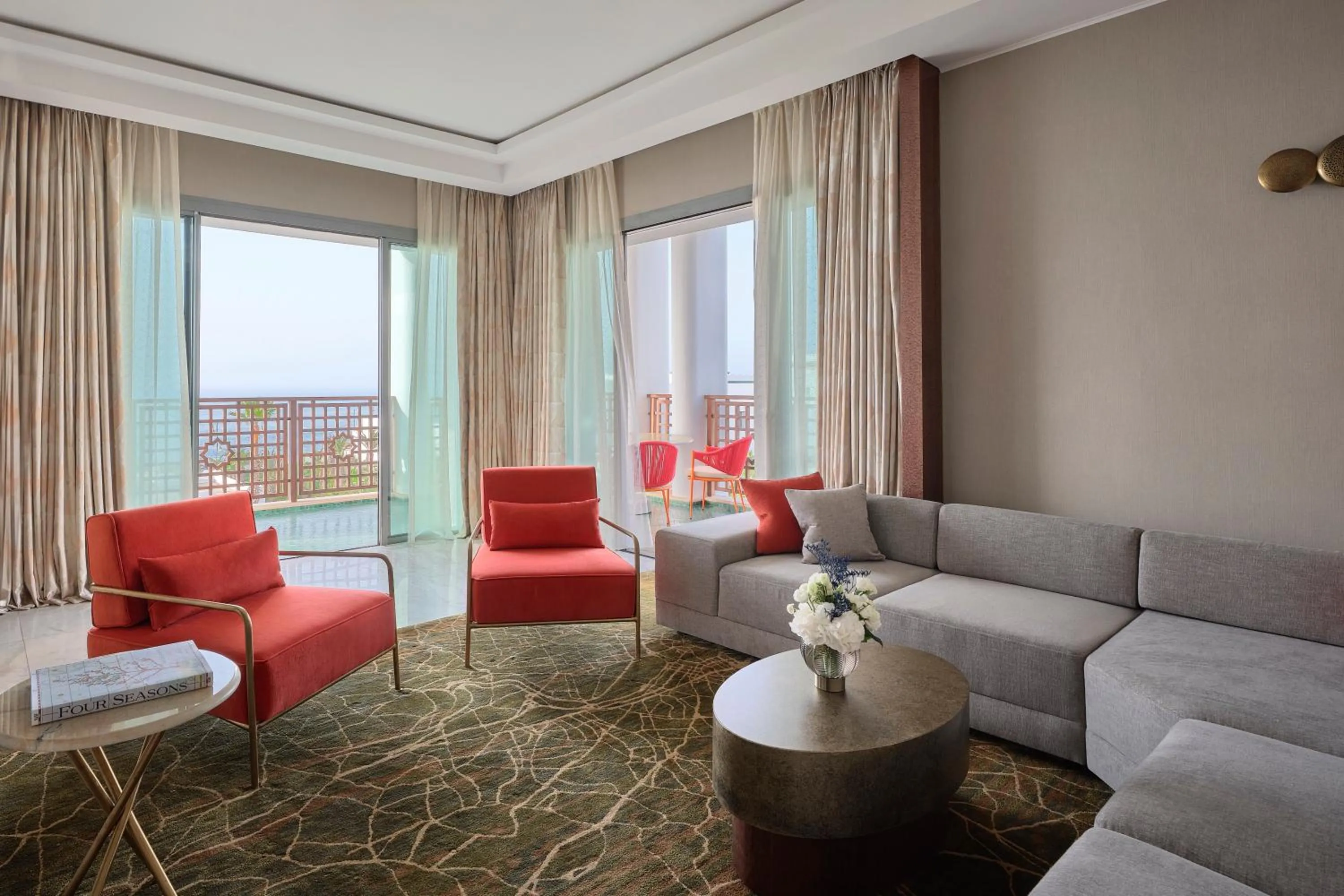 Luxury Ocean view Suite  in Four Seasons Hotel Rabat at Kasr Al Bahr