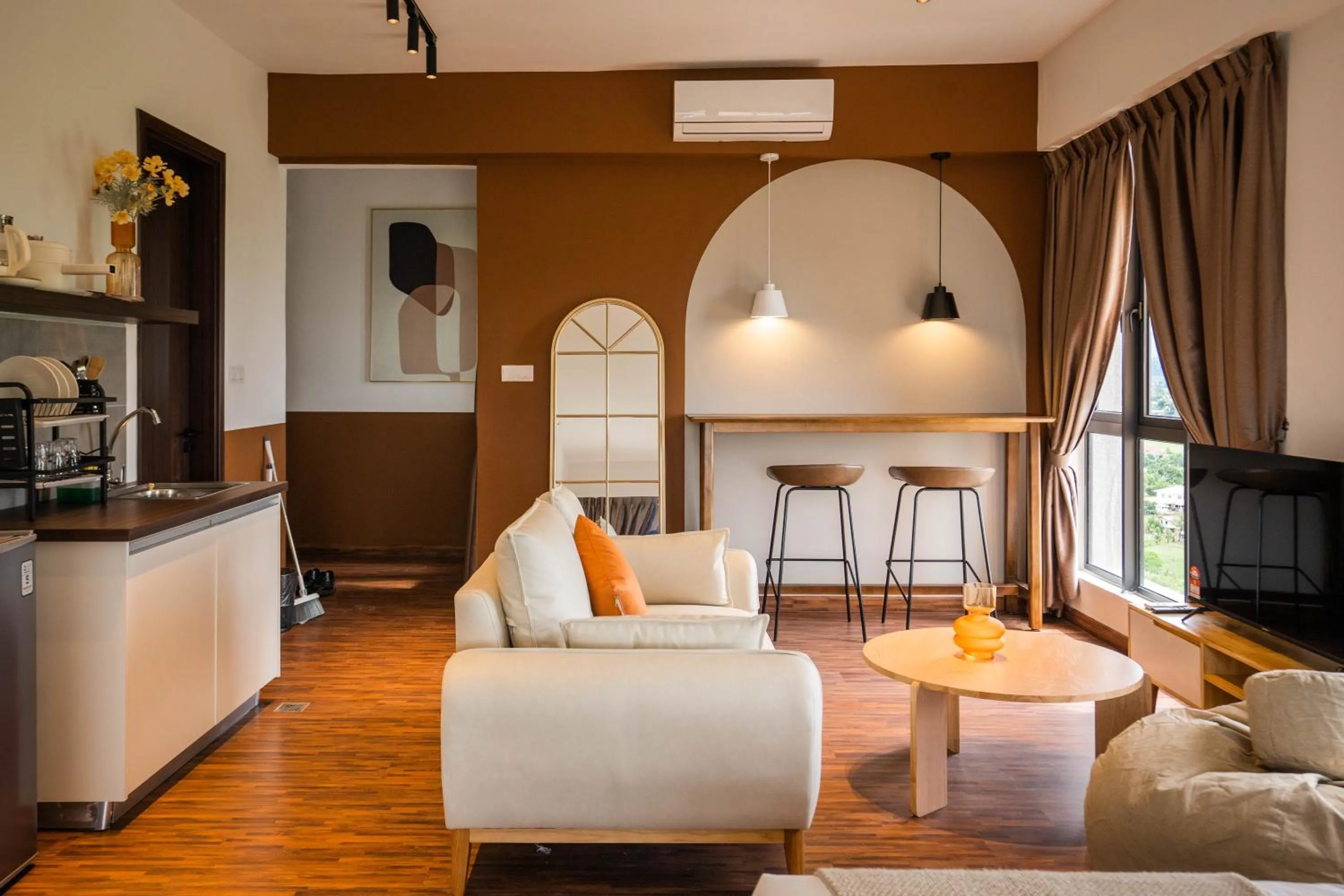 Deluxe Queen Studio  in K Avenue by Pinstay