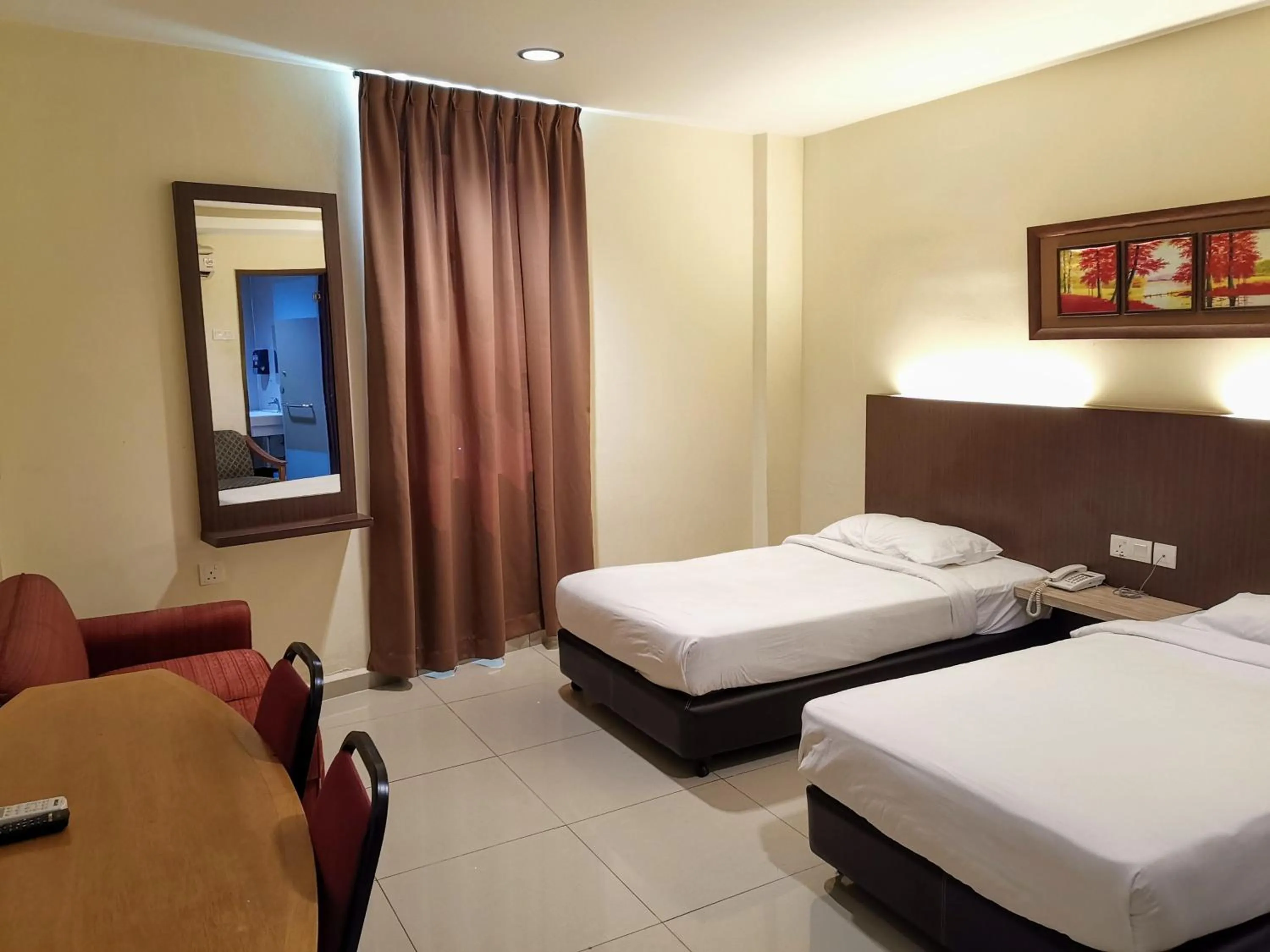 Double single room  in Hotel Centre Point Tampin