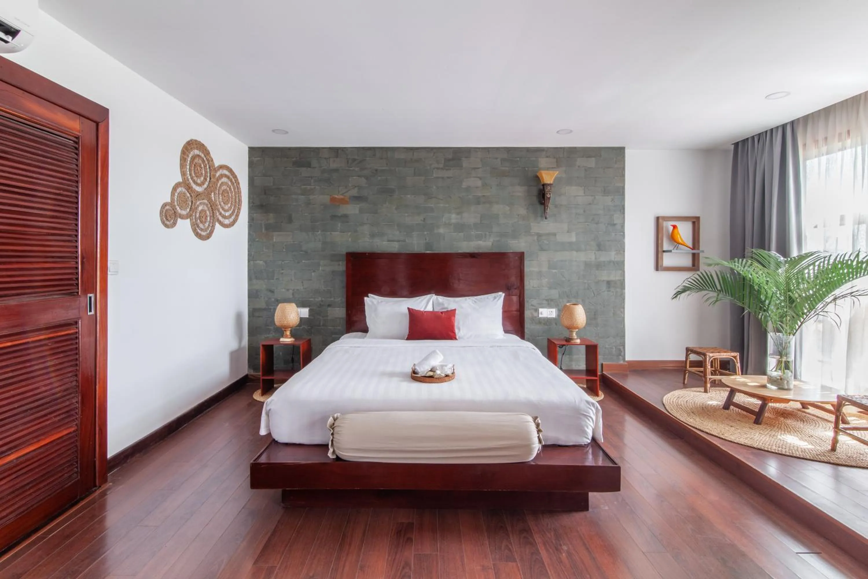 Deluxe Double Room with Balcony in Angkor Eden Boutique Hotel
