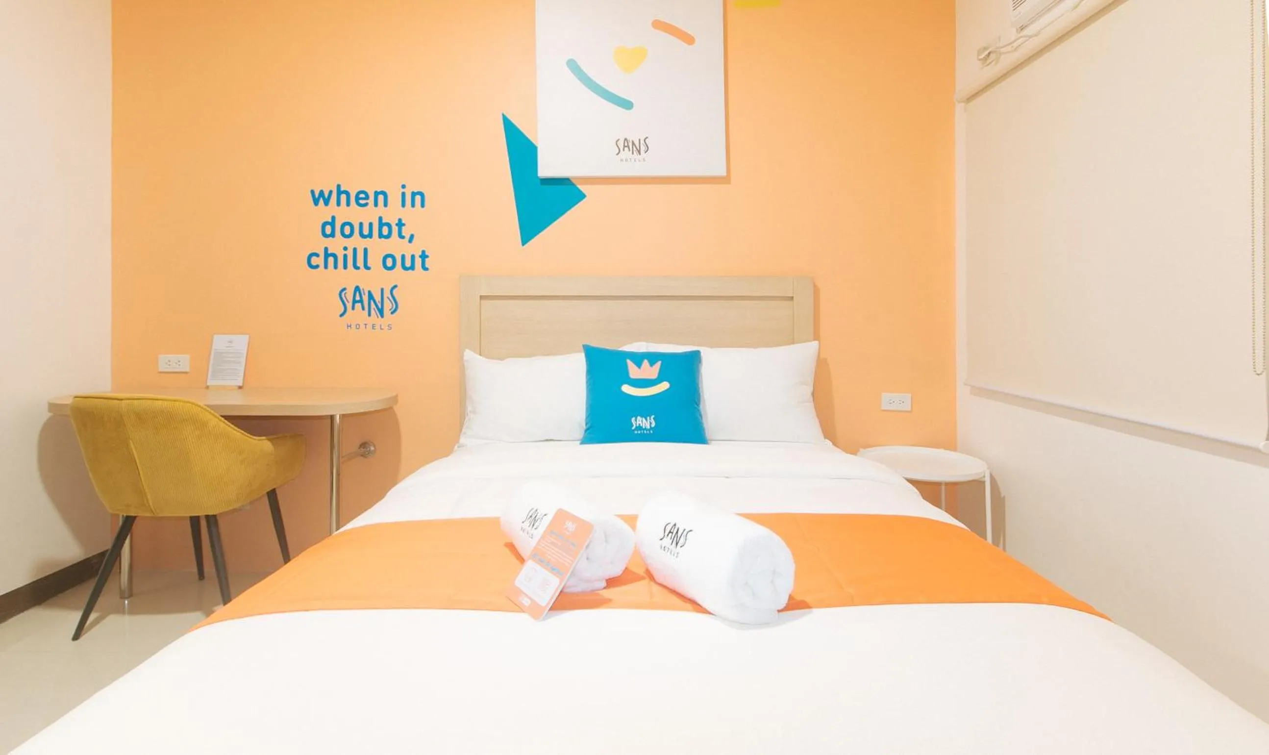 Superior Suite in Sans Hotel at One JD Place Makati by RedDoorz