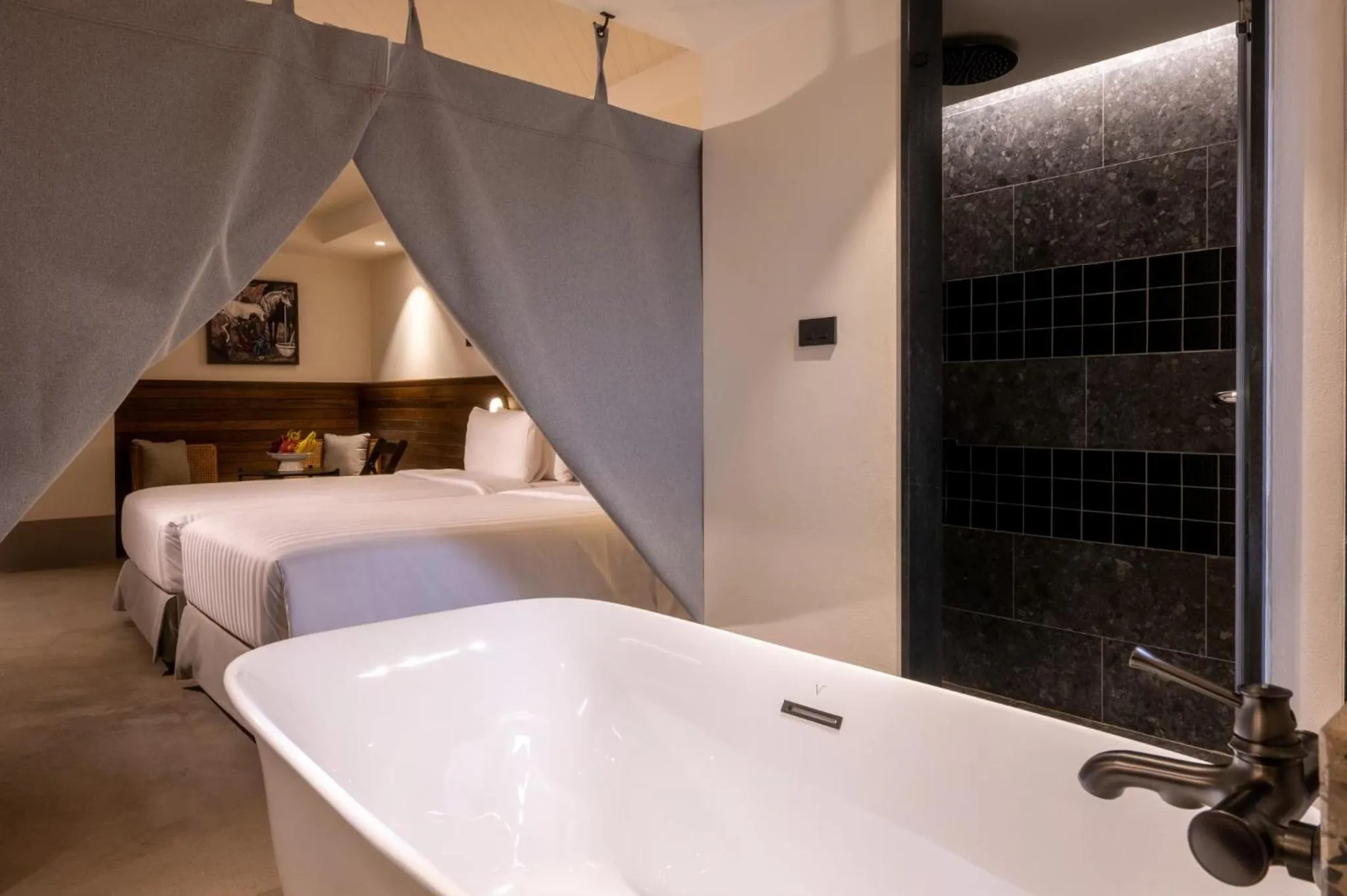 Twin Room with Private Bathroom in Payaa Hotel