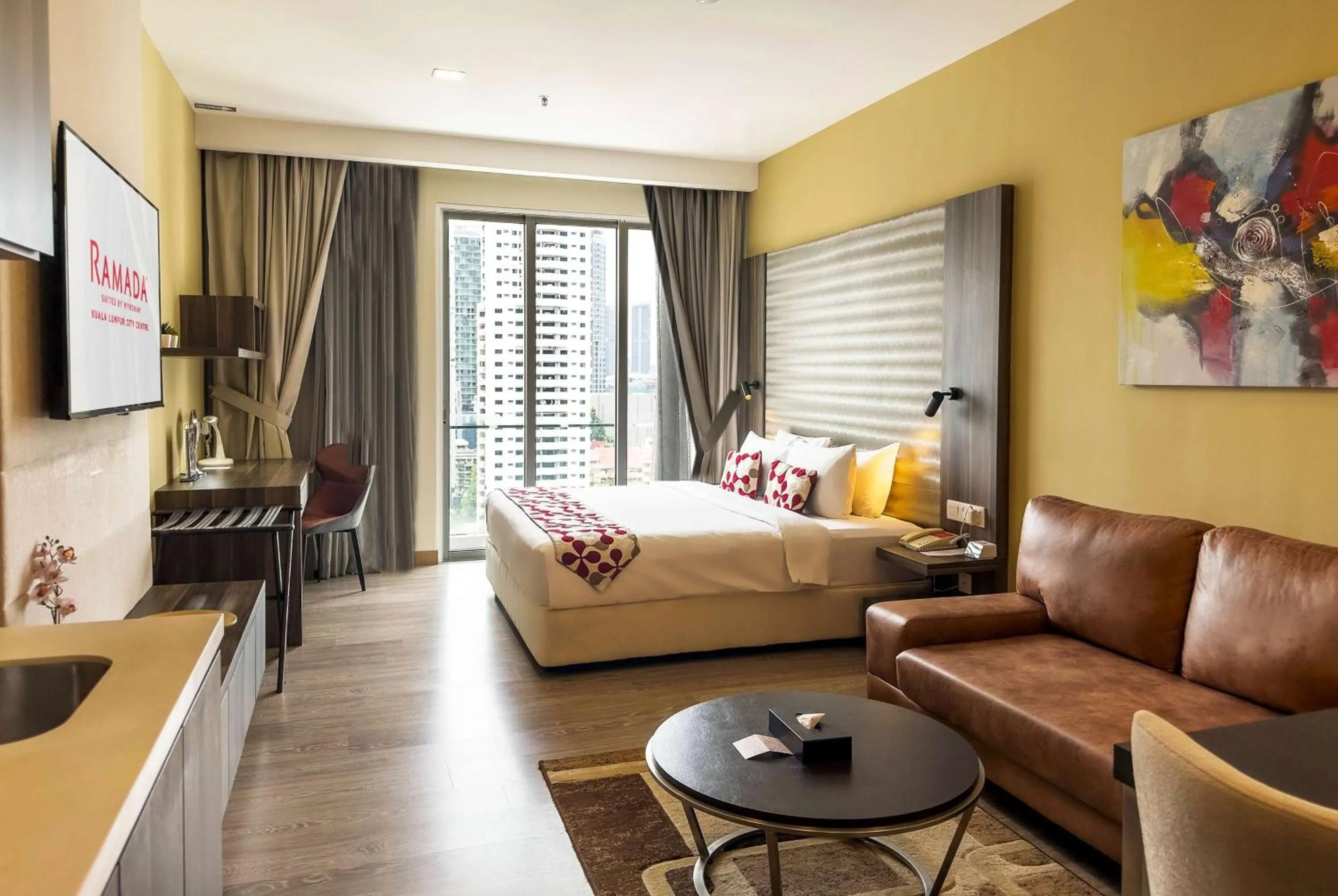 Executive King Studio - Non-Smoking in Ramada Suites by Wyndham Kuala Lumpur City Centre
