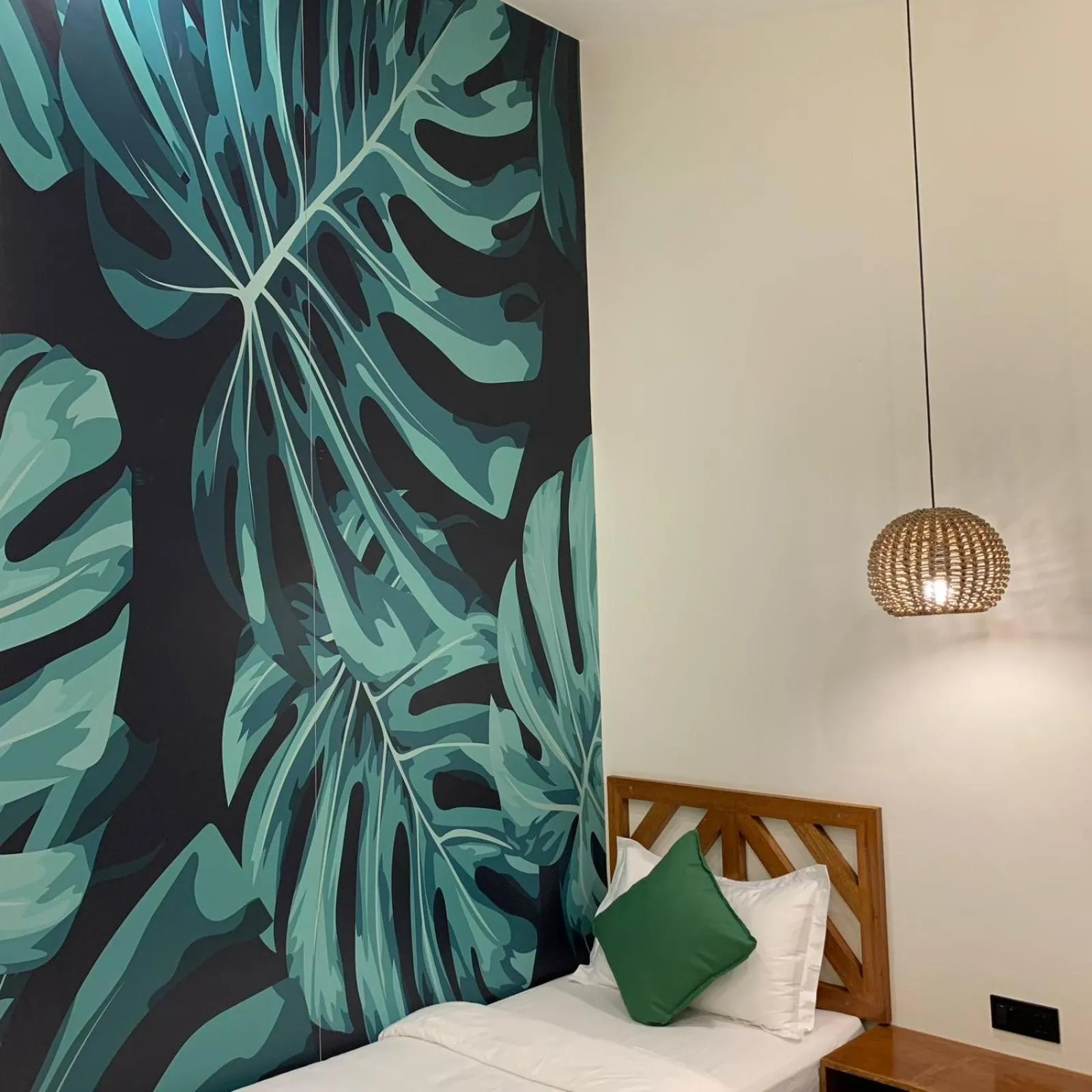 Twin Room with Private Bathroom in Bahandi Hotel