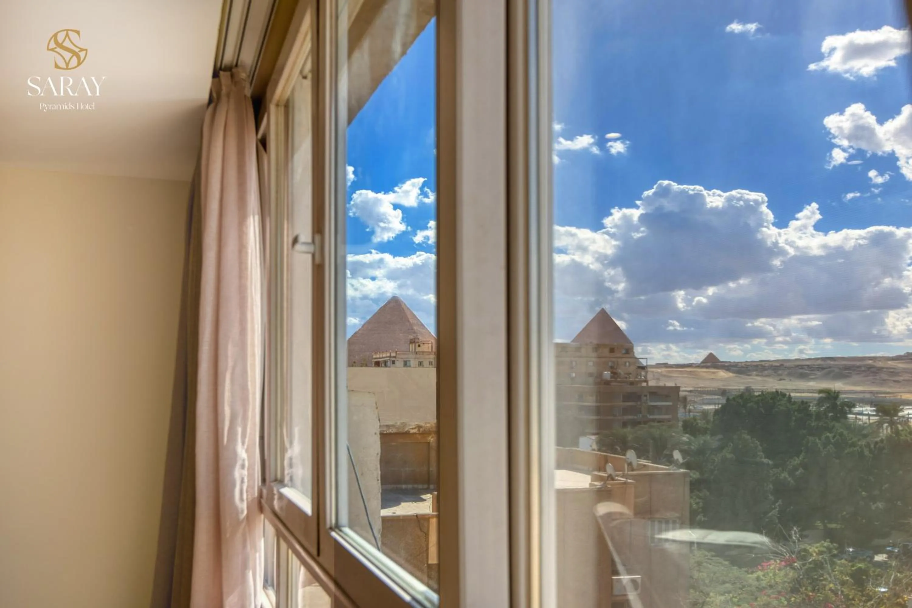 Family Suite with Pyramids View in Saray Pyramids & Museum View Hotel