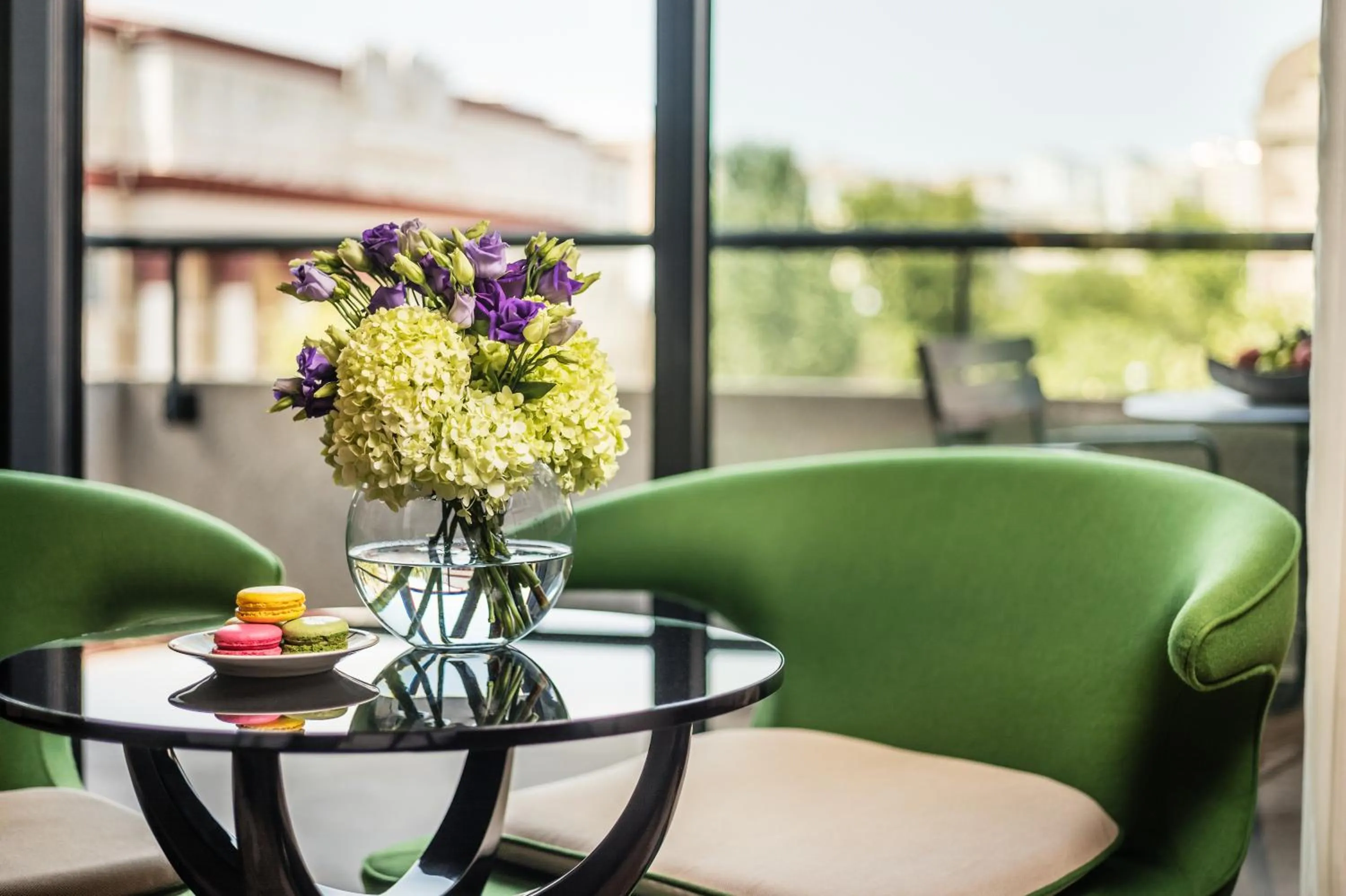 Superior Twin Room with City View - single occupancy in Dinamo Hotel Baku