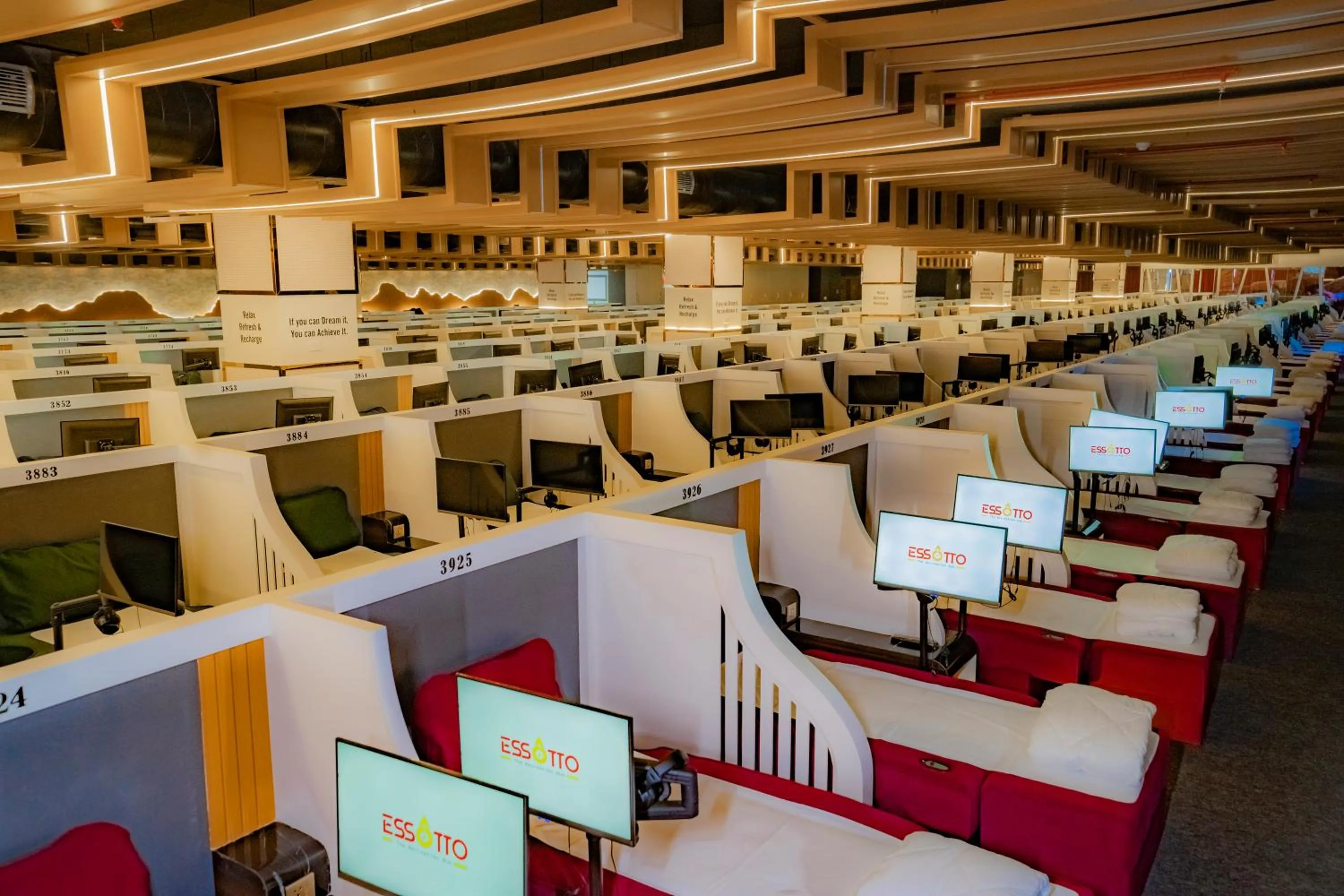 Executive Pod Open Bed - single occupancy in Essotto Recreation Hub