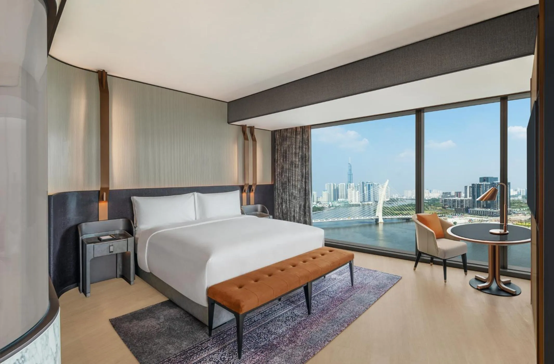 Premium King Suite with River View in Hilton Saigon