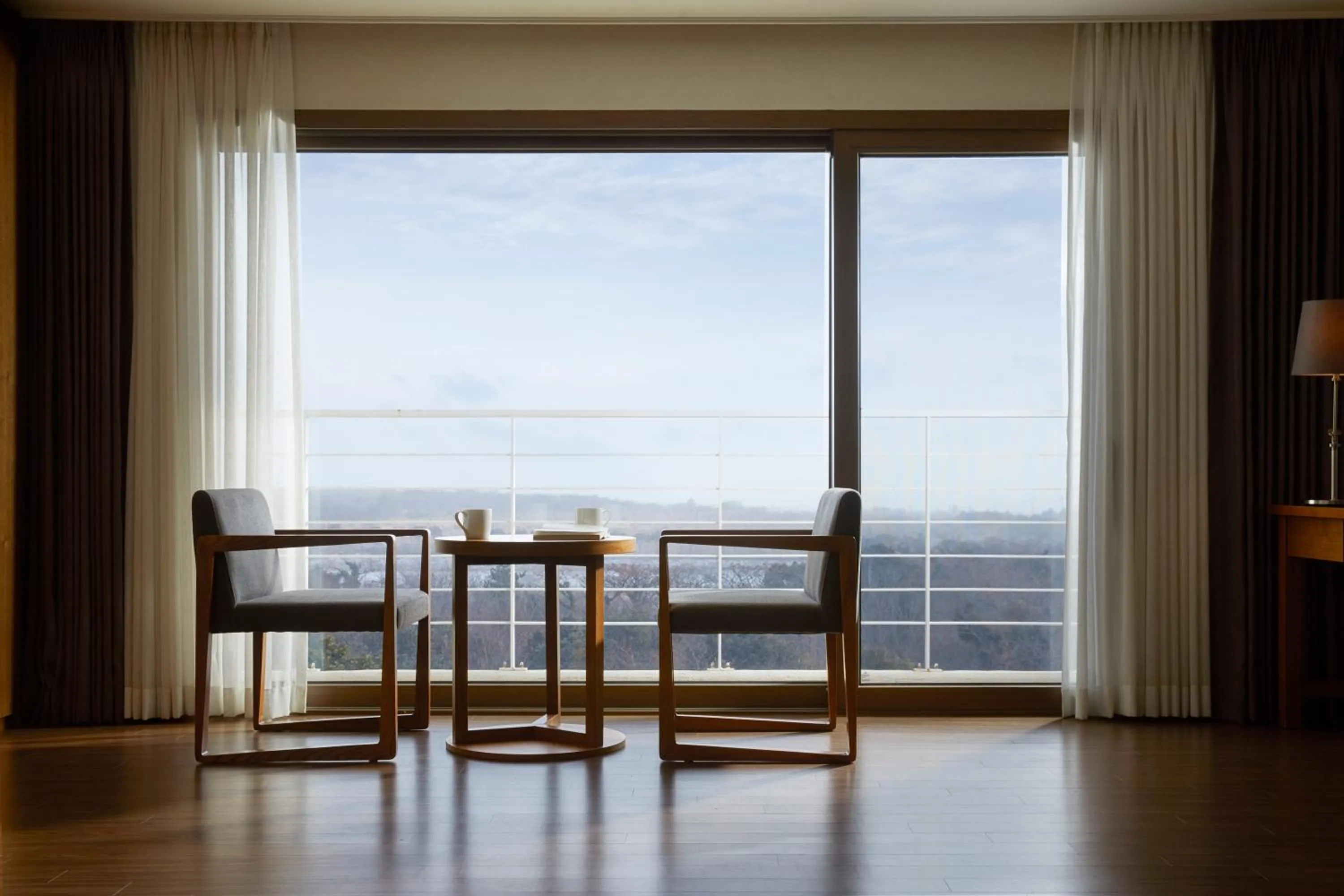 Deluxe Double Room with Balcony in Jeju Aerospace Hotel