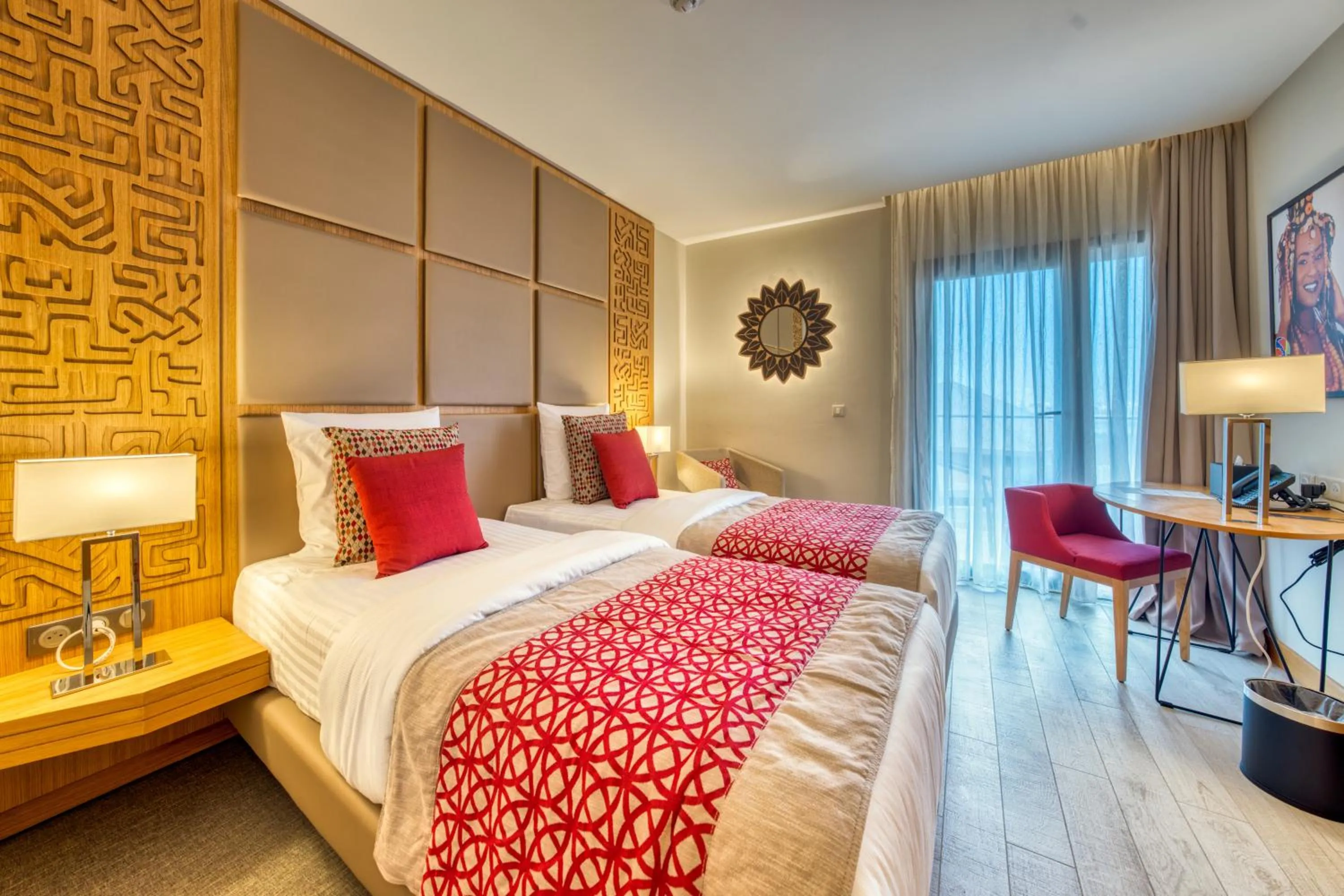 Double Room with Sea View in Azalaï Hôtel Dakar