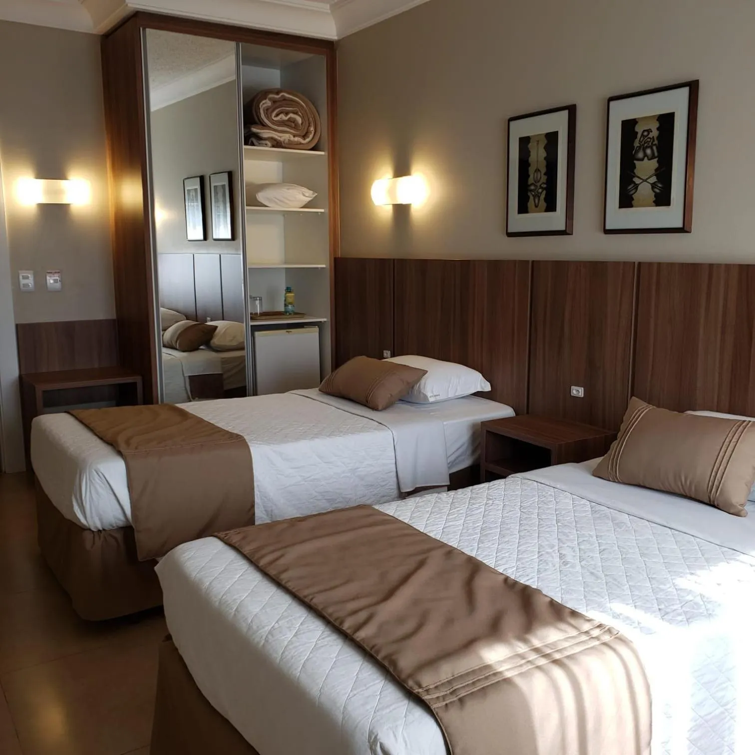 Large Twin Room - single occupancy in Hotel Alvorada