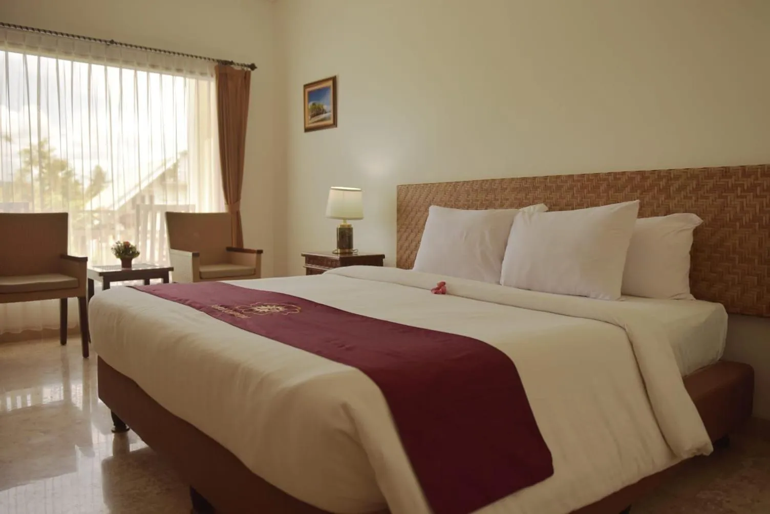 Deluxe Double or Twin Room with Garden View - single occupancy in Puri Lovina