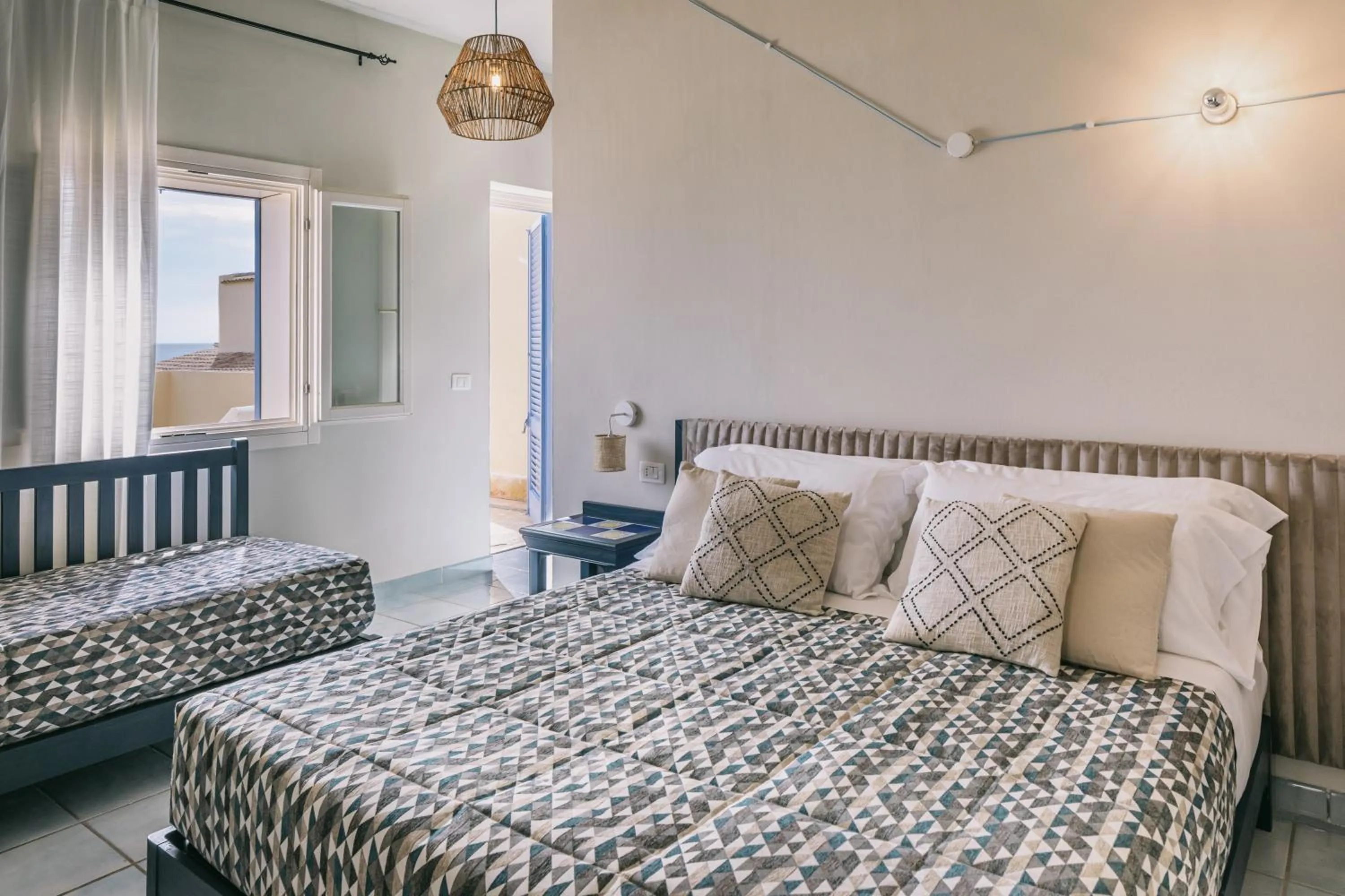 Deluxe Triple Room in Mangia's Favignana Resort