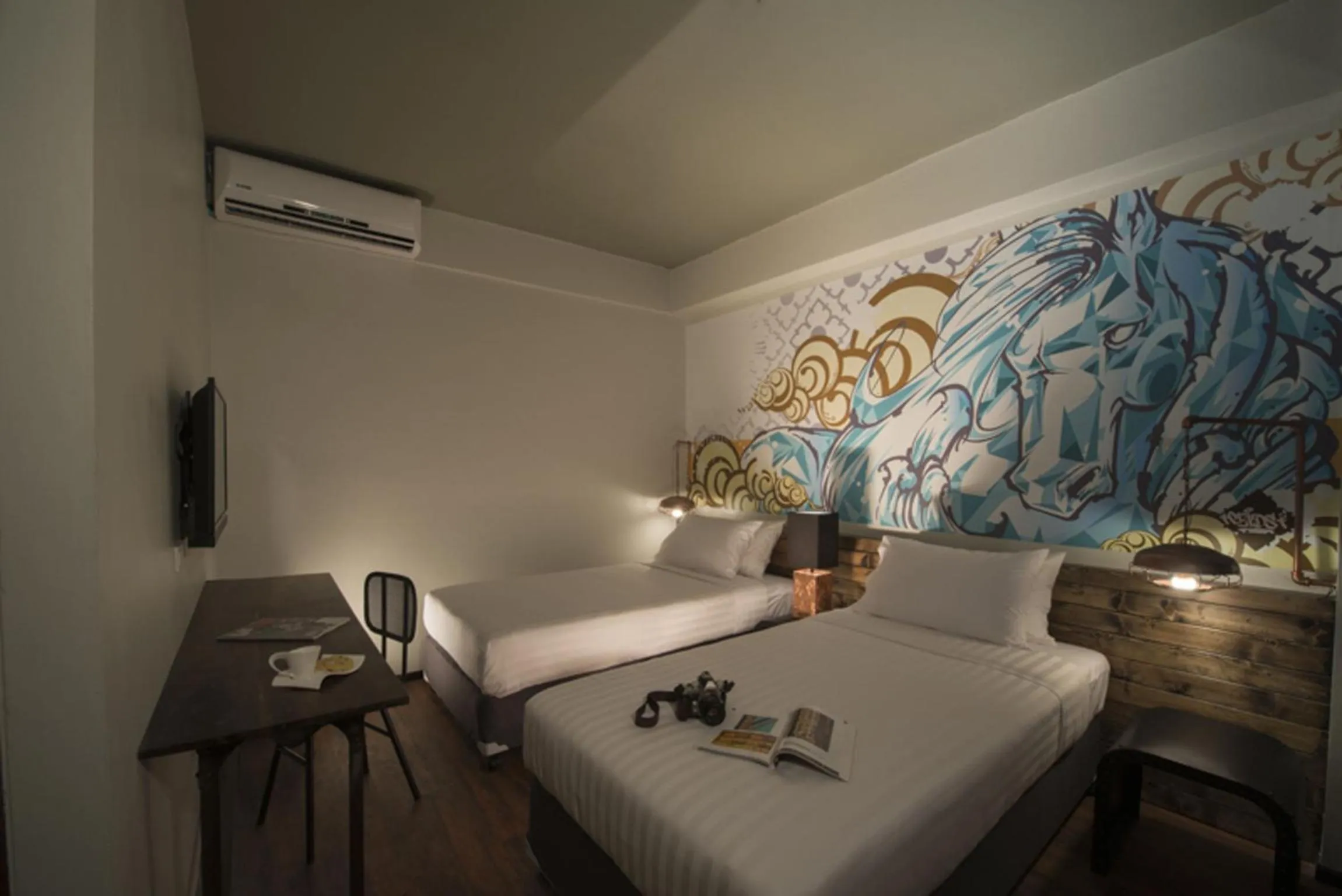 Standard Twin Room in Cacha Hotel