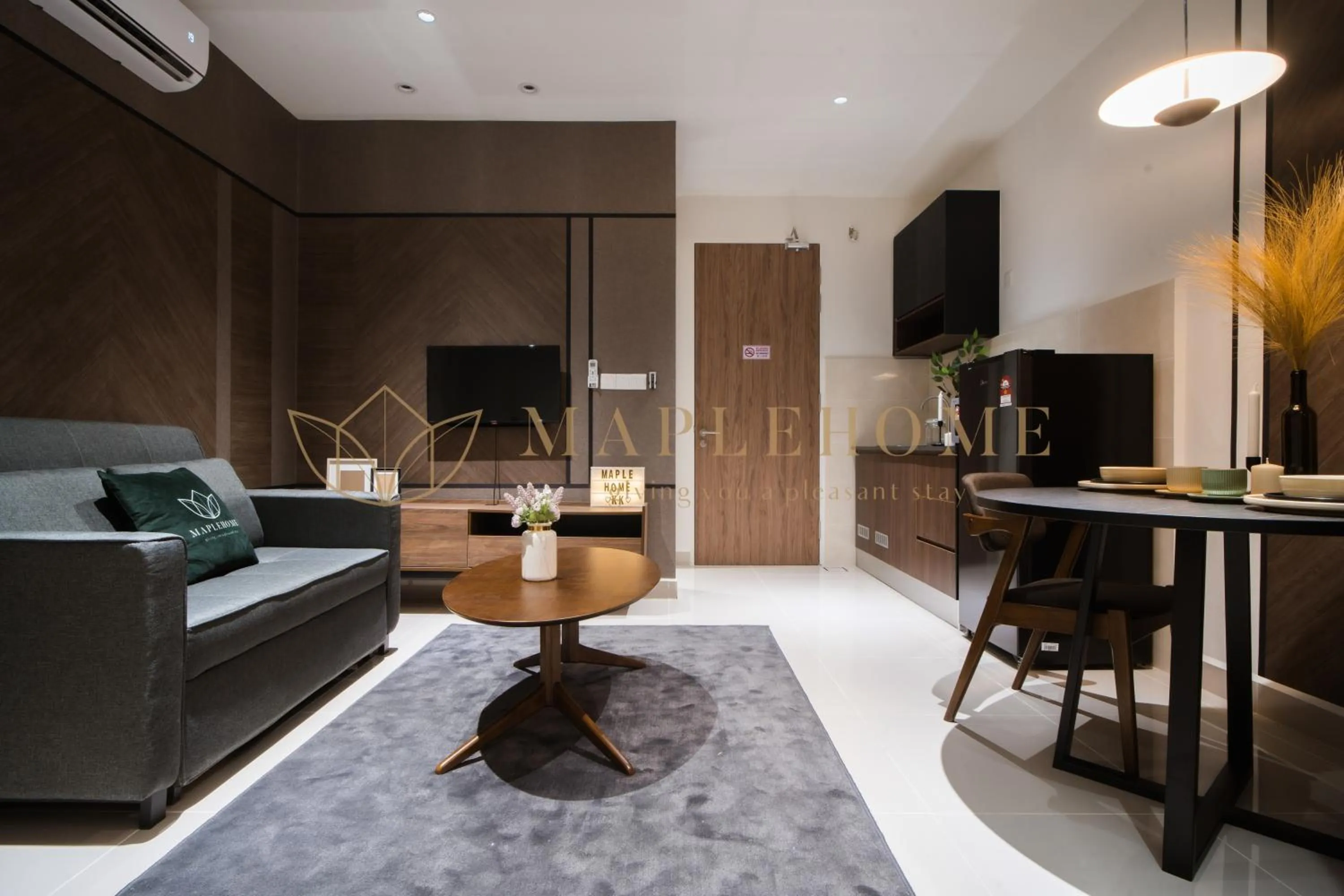 Premier City View Suite with Balcony in The Shore Premier Suites Kota Kinabalu