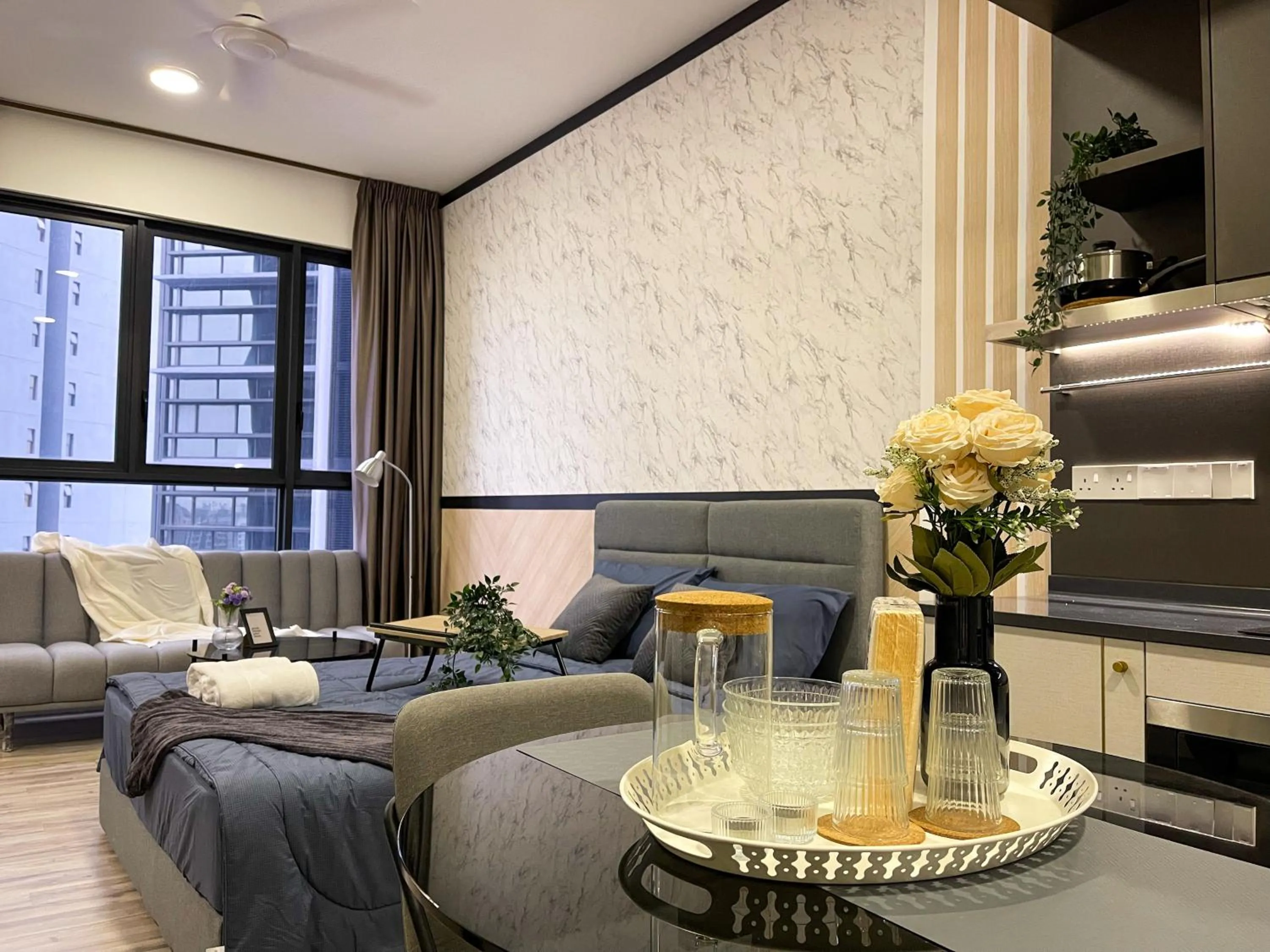 One-Bedroom Apartment in Millerz Square Kuala Lumpur by Synergy