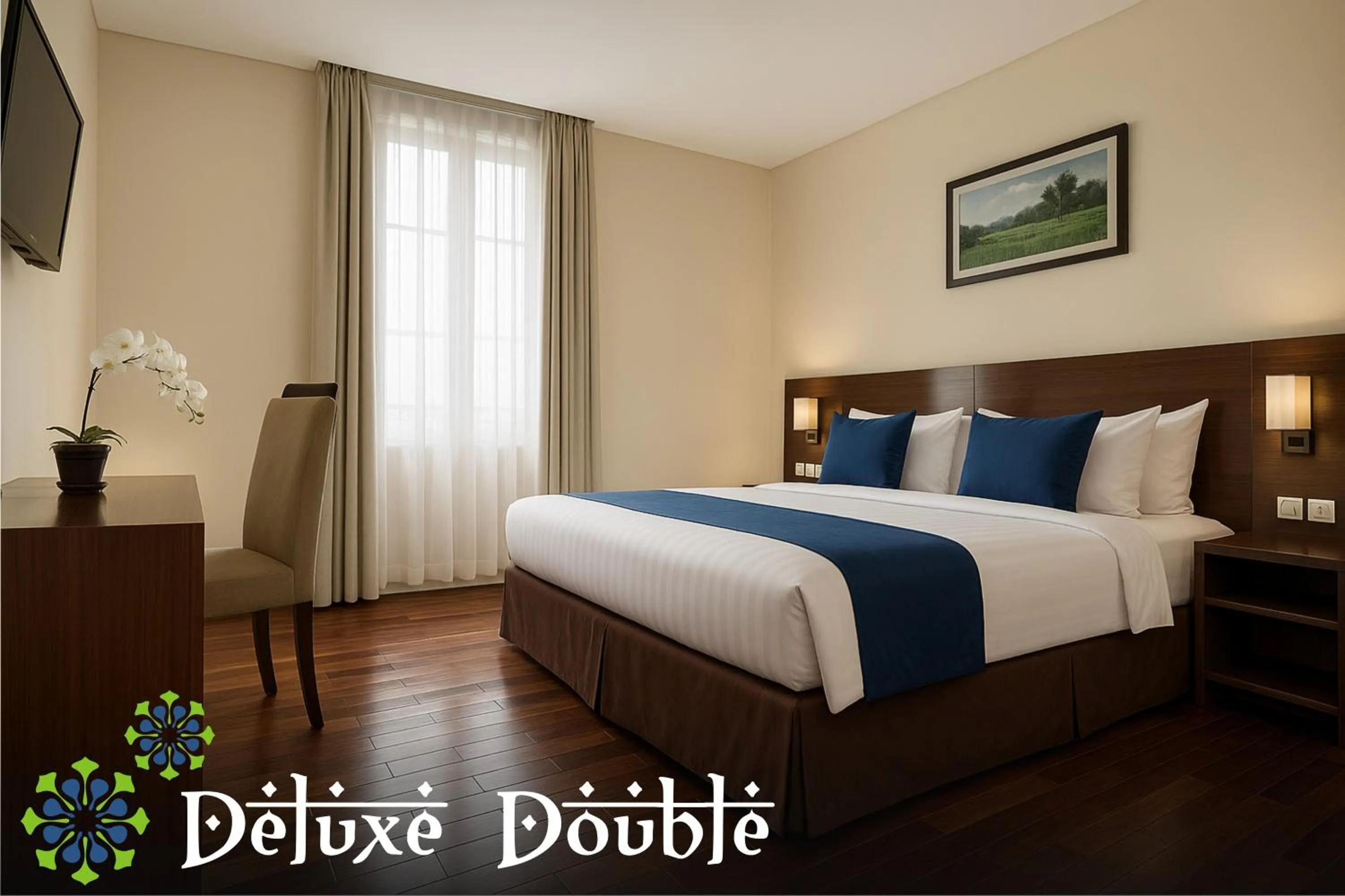 Deluxe Double Room in Hotel Namira Syariah Pekalongan
