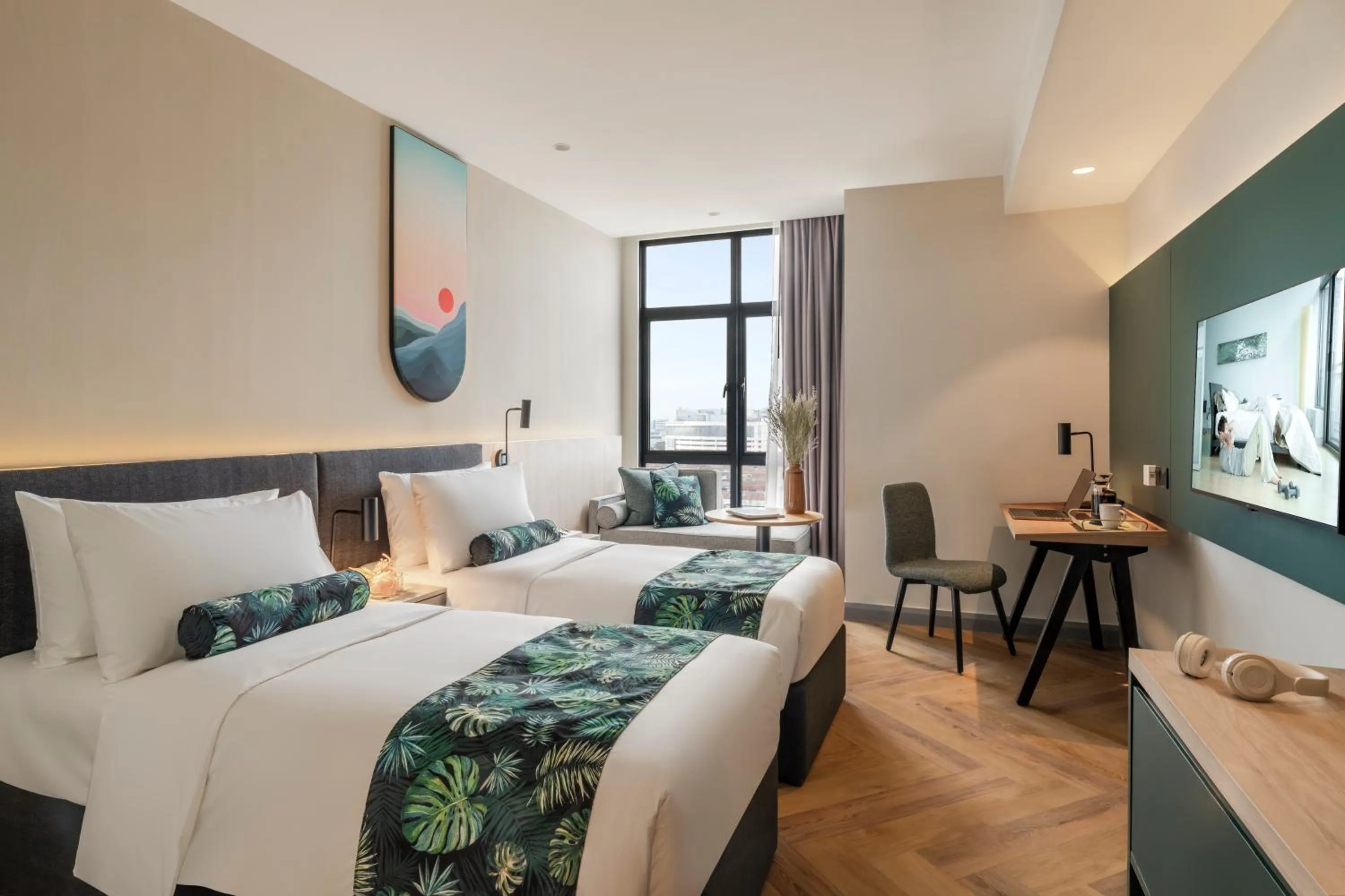 Studio Premier Twin in Citadines Waterfront Kota Kinabalu