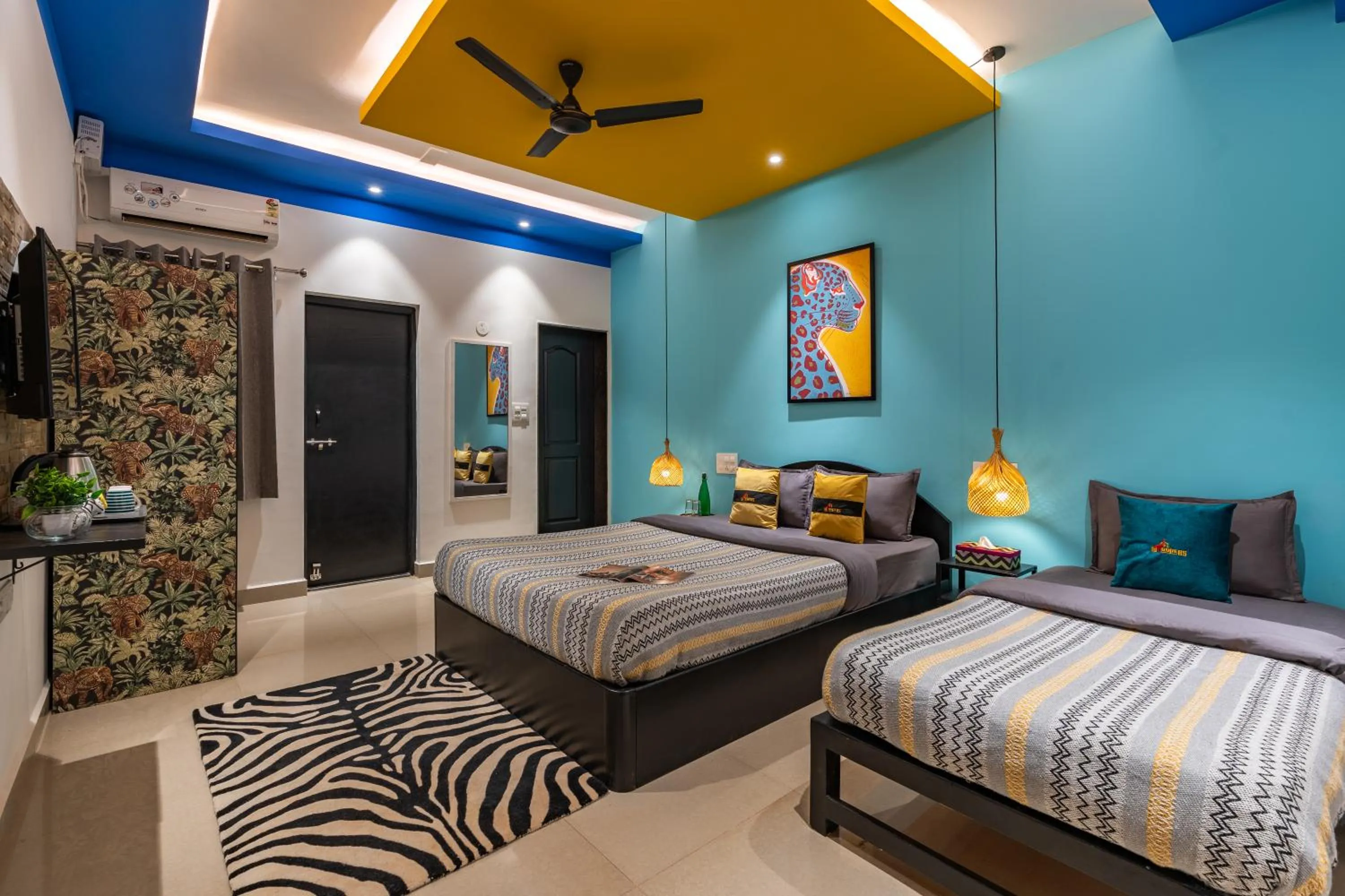 Deluxe Double Room with Balcony in Whoopers Boutique Hotel Morjim