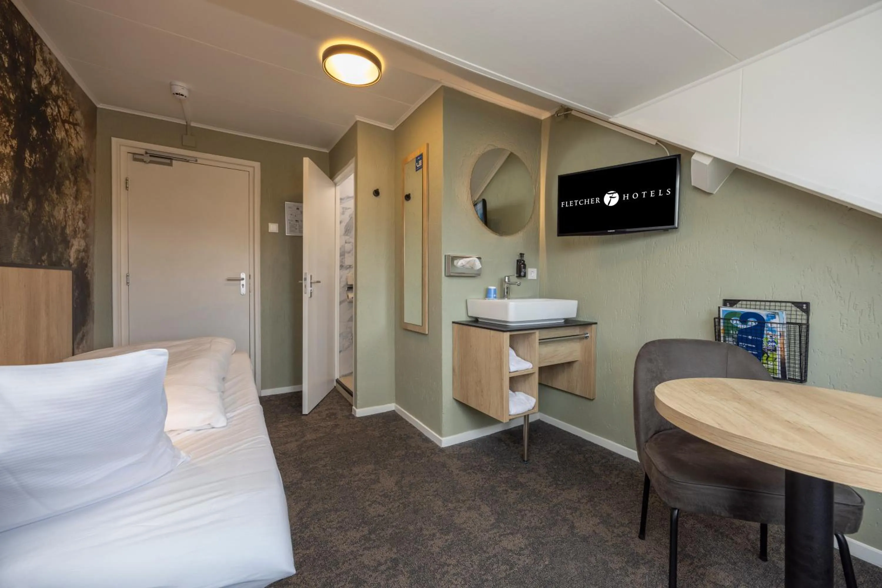 Single Room in Fletcher Hotel Restaurant Bon Repos