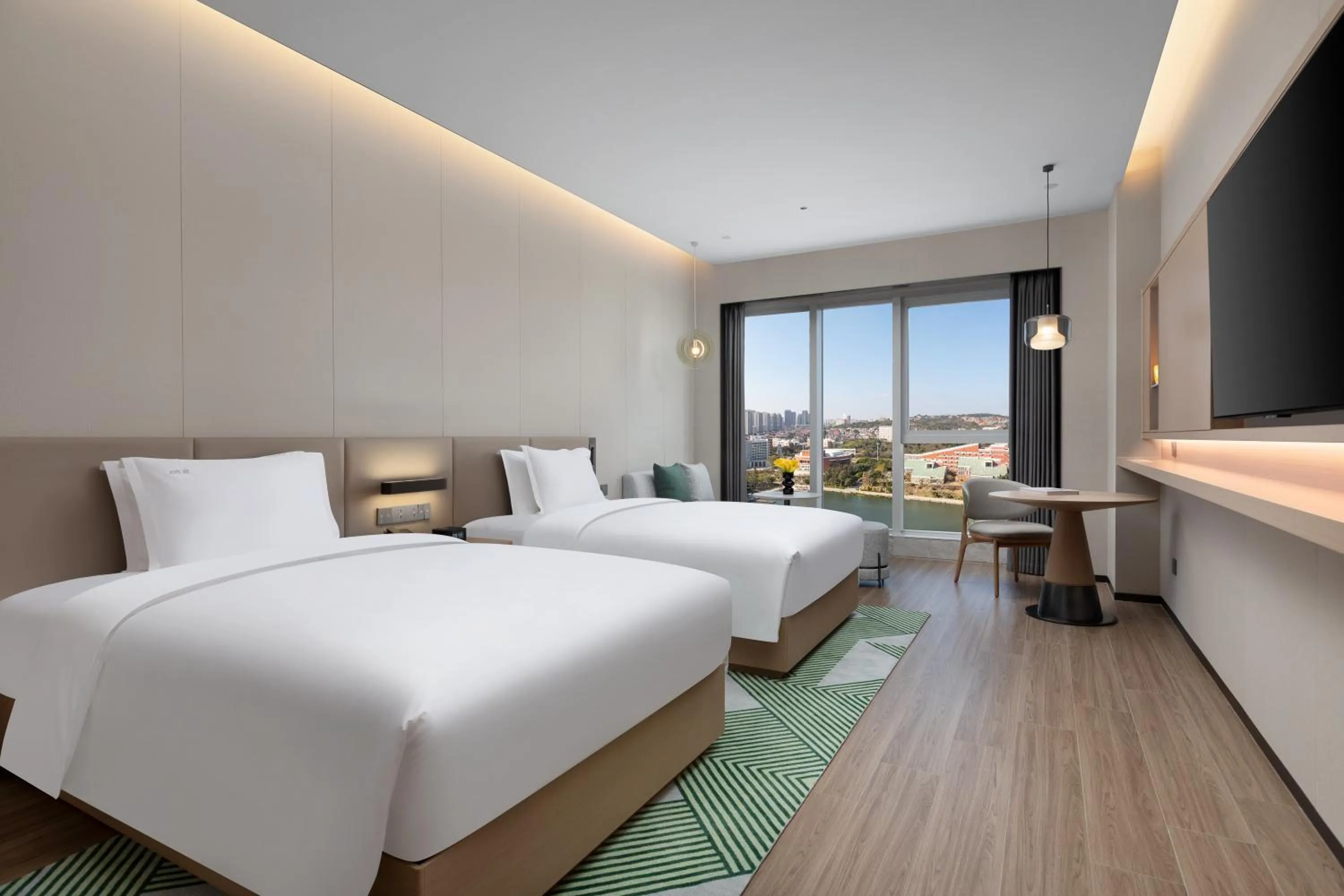 Deluxe Double Room with Two Double Beds in Holiday Inn Quanzhou Donghai by IHG