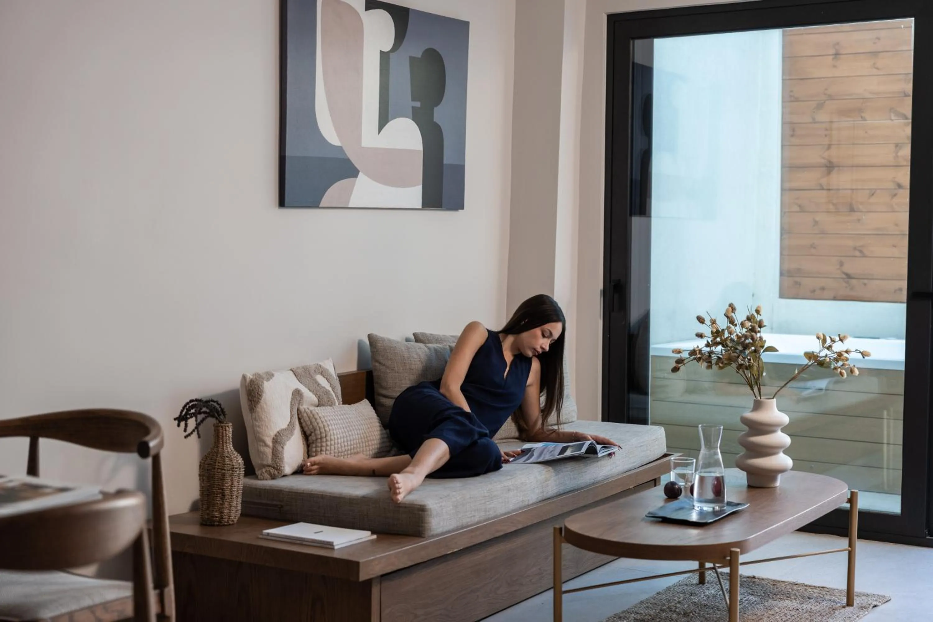 Two Room Suite with Jacuzzi in VAYA Suites by Omilos Hotels