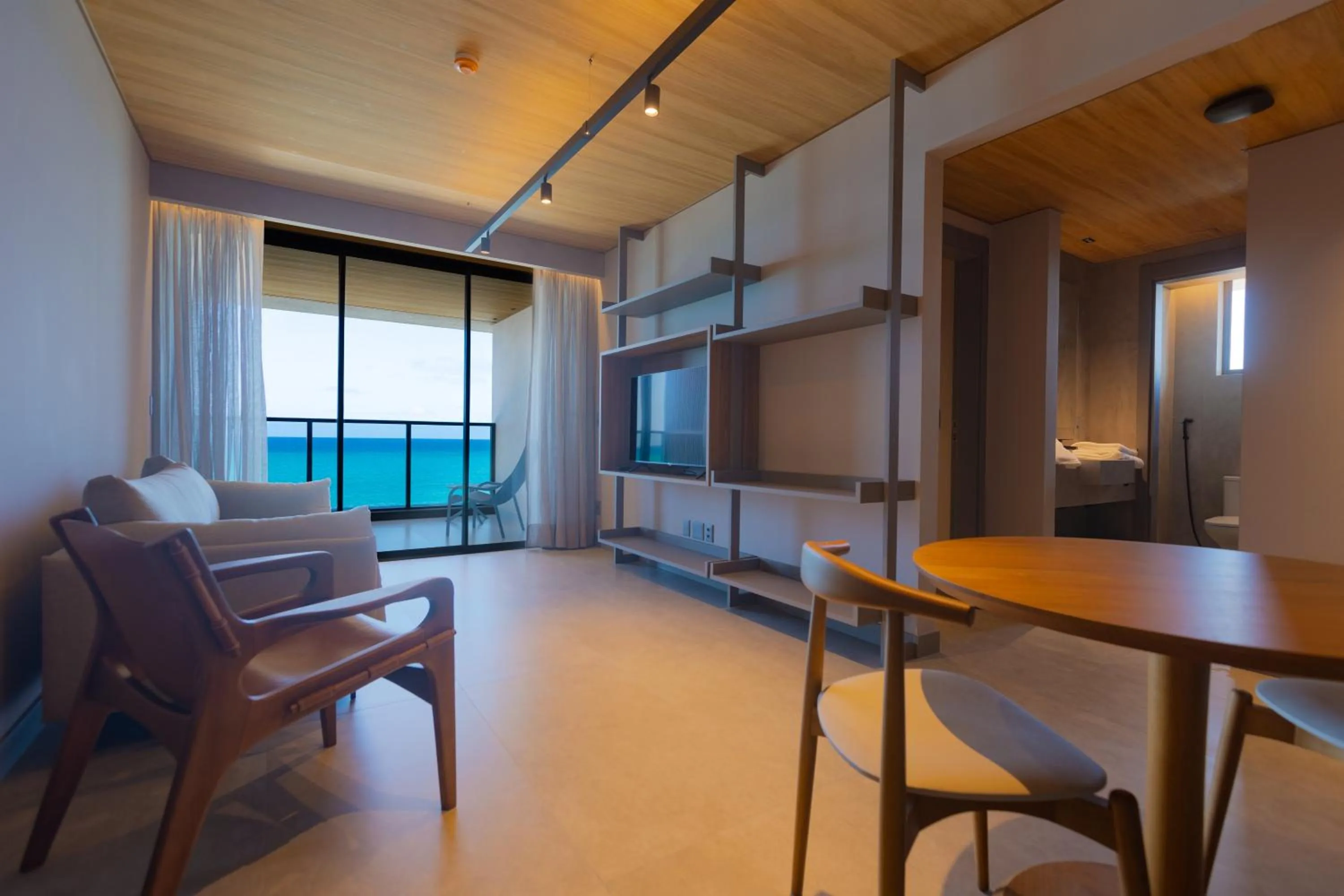 Deluxe Suite with Sea View in Ritz Barra de São Miguel