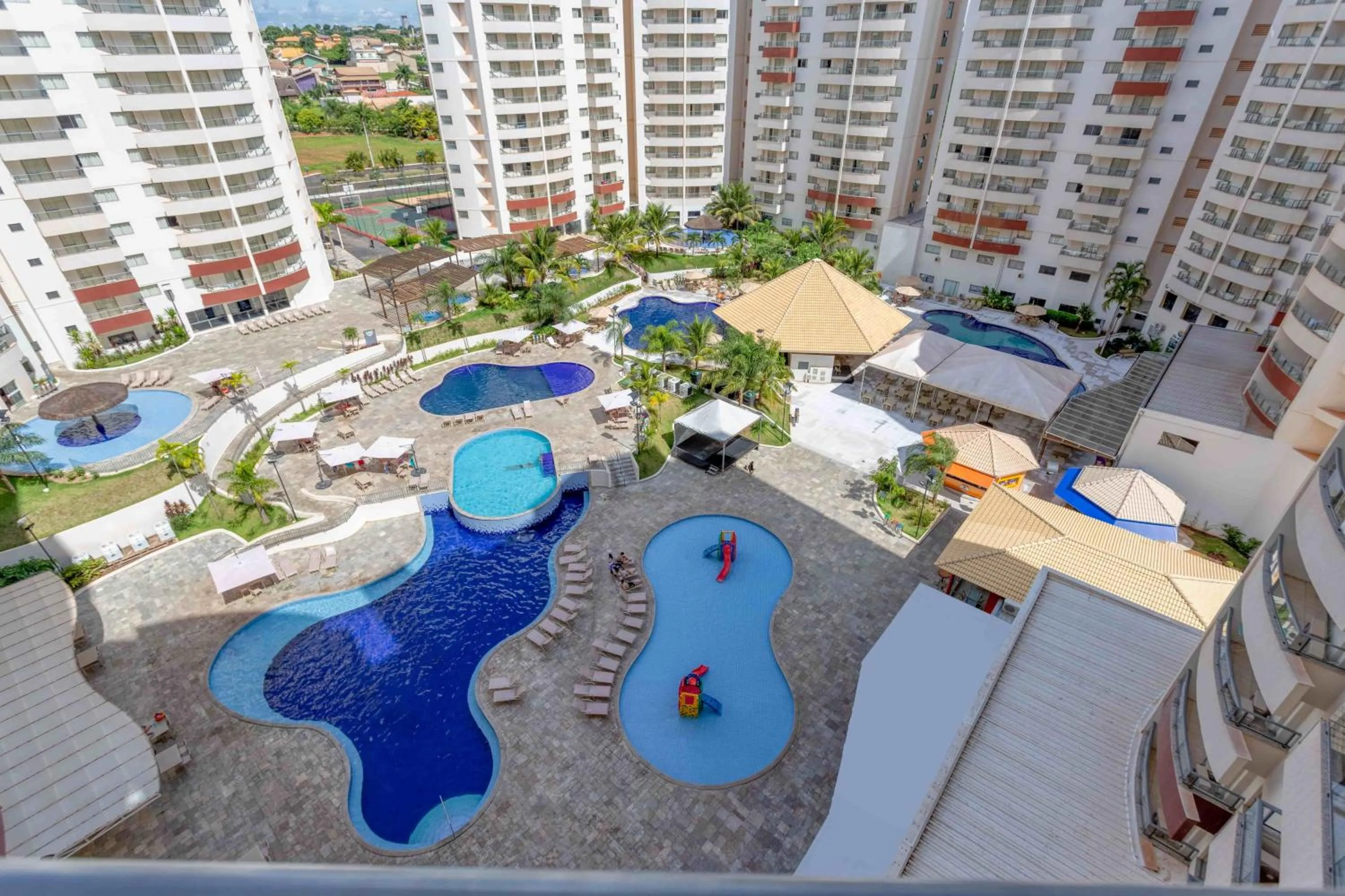 Deluxe Double Pool View in Wyndham Olímpia Royal Hotels