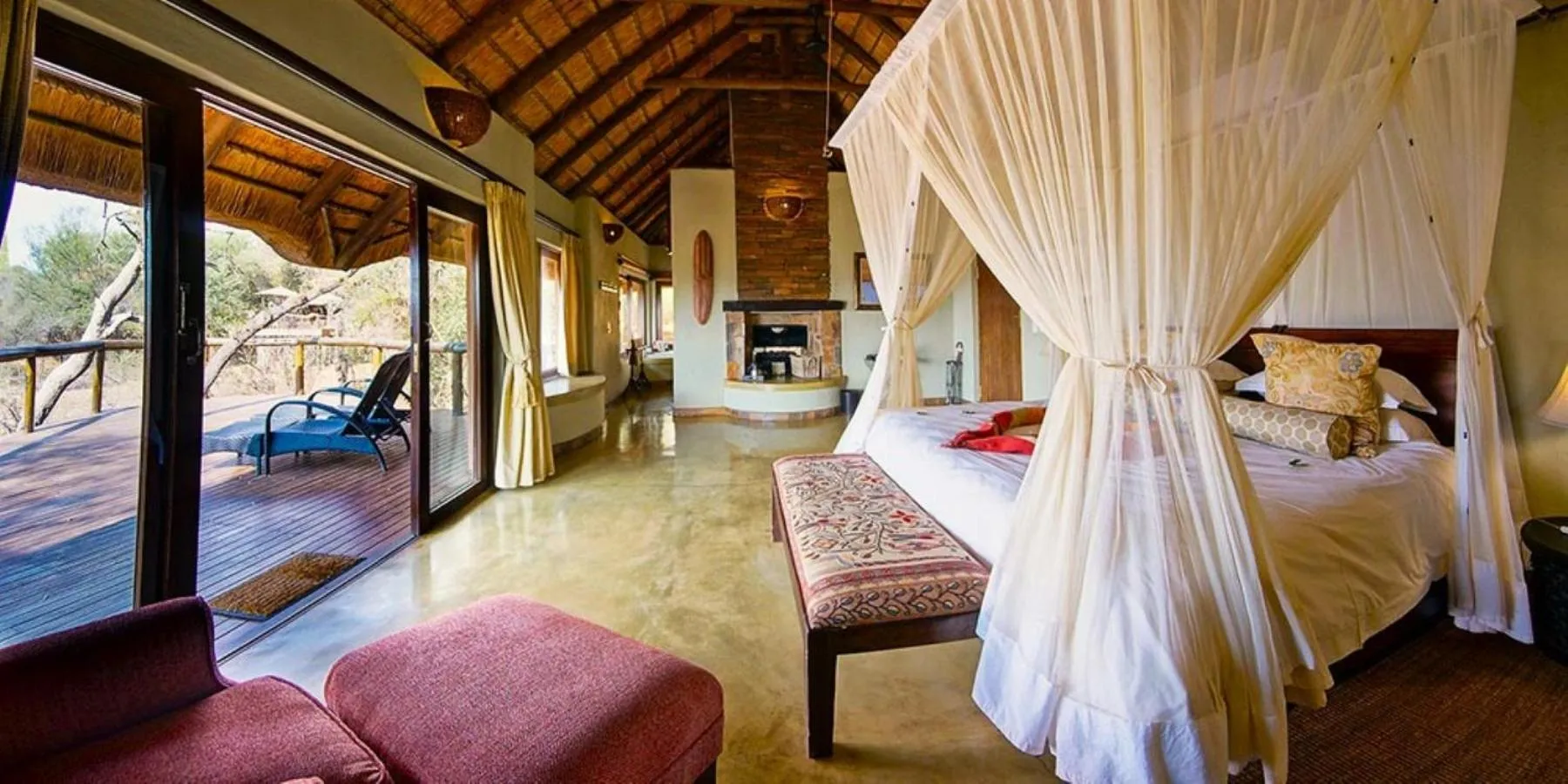 Family Room with 2 Game Drives  - single occupancy in Motswiri Private Safari Lodge