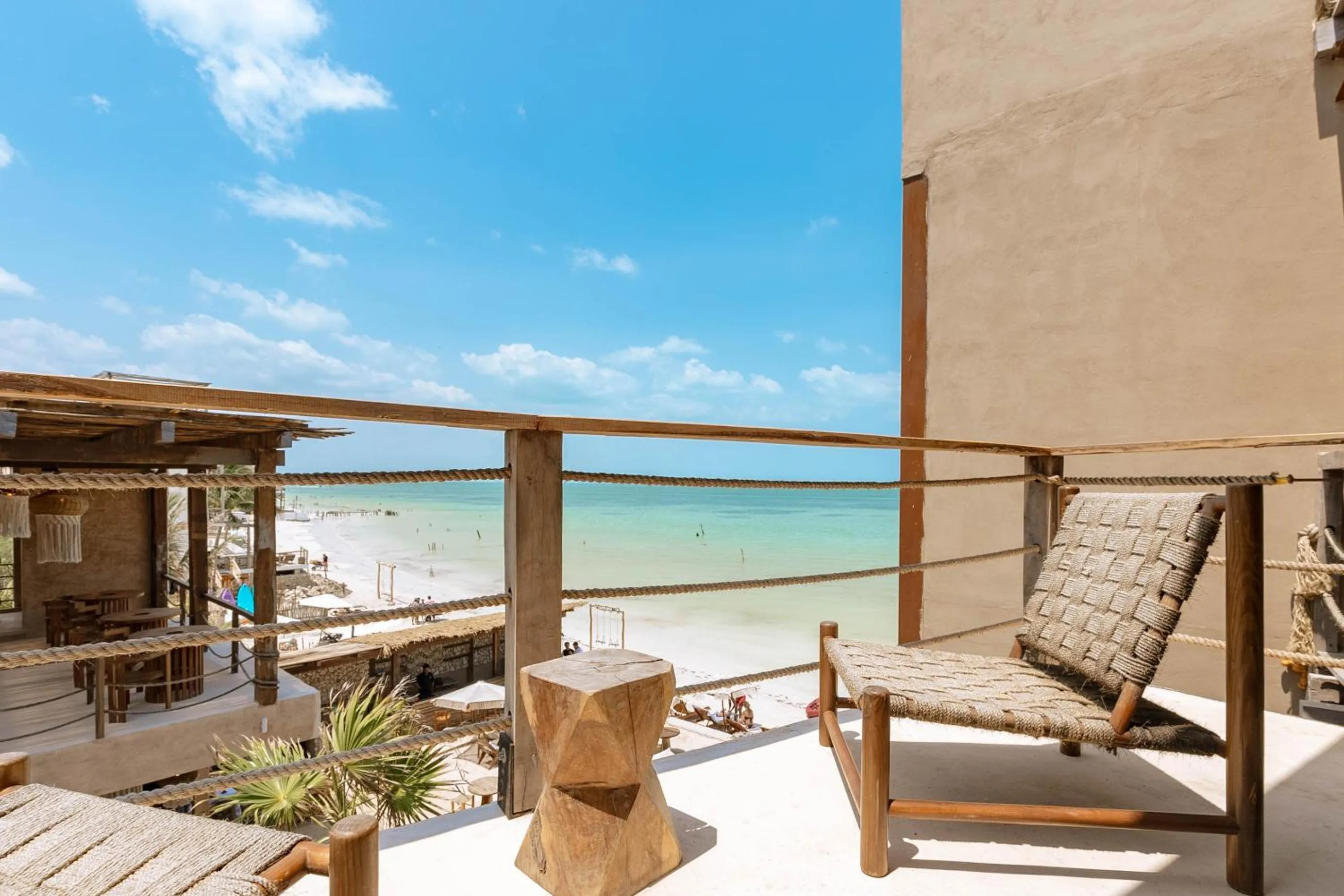 Deluxe Suite with Sea View in AWA Holbox Hotel Boutique - Beach Front