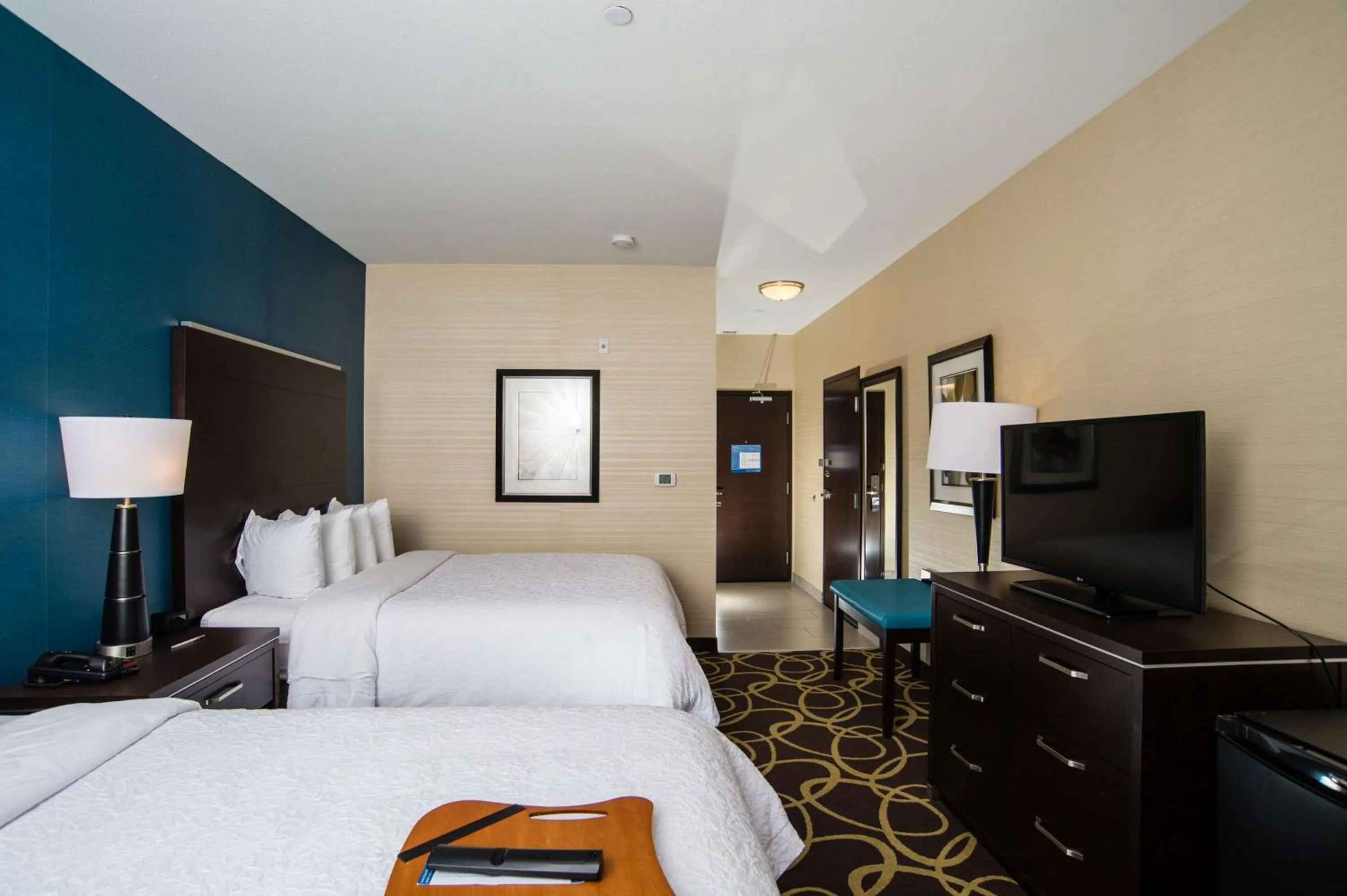 Room with Two Queen Beds - Non-Smoking in Hampton Inn & Suites East Gate Regina