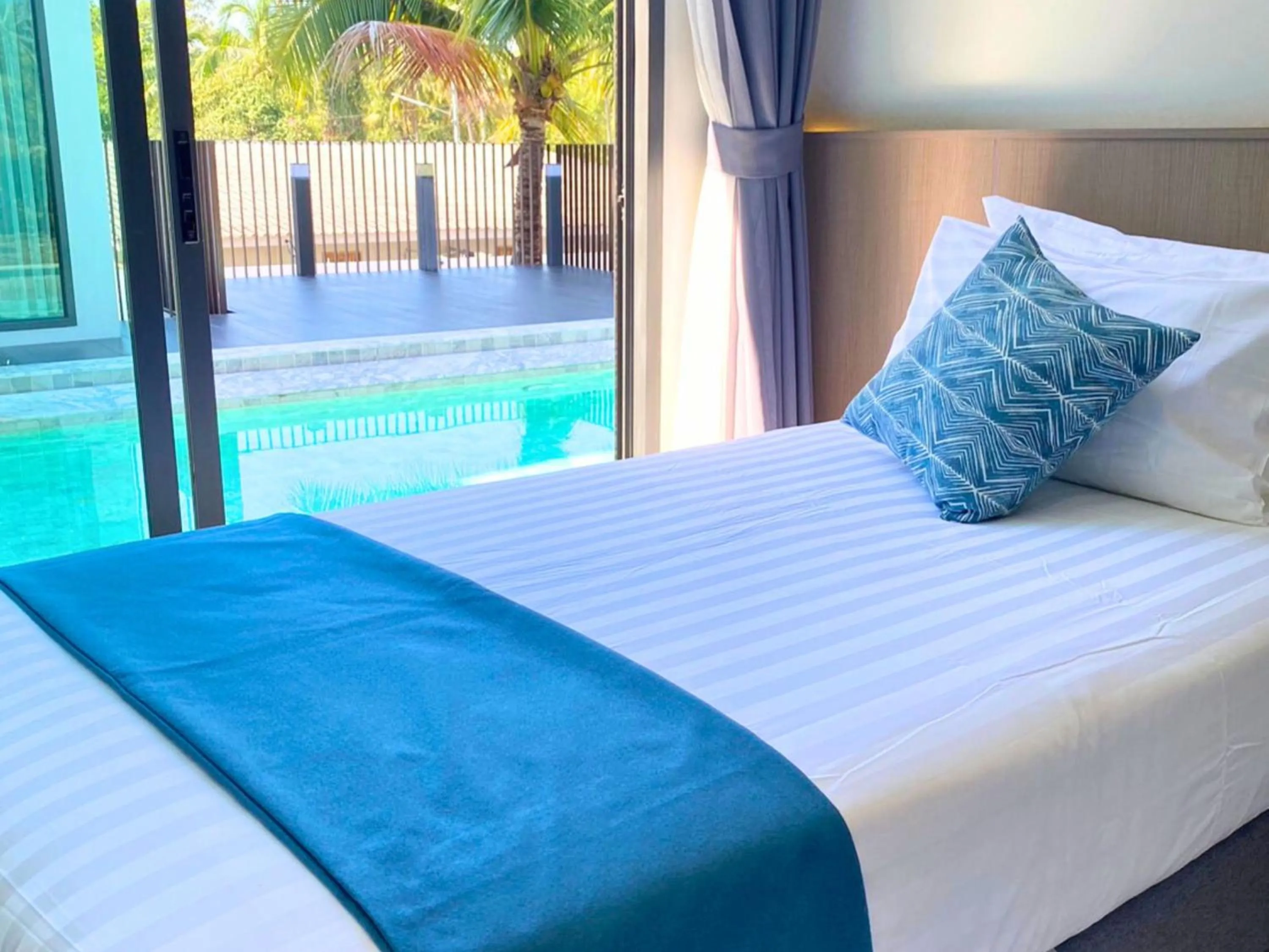 Twin Room with Pool View in Sand Dance Hotel