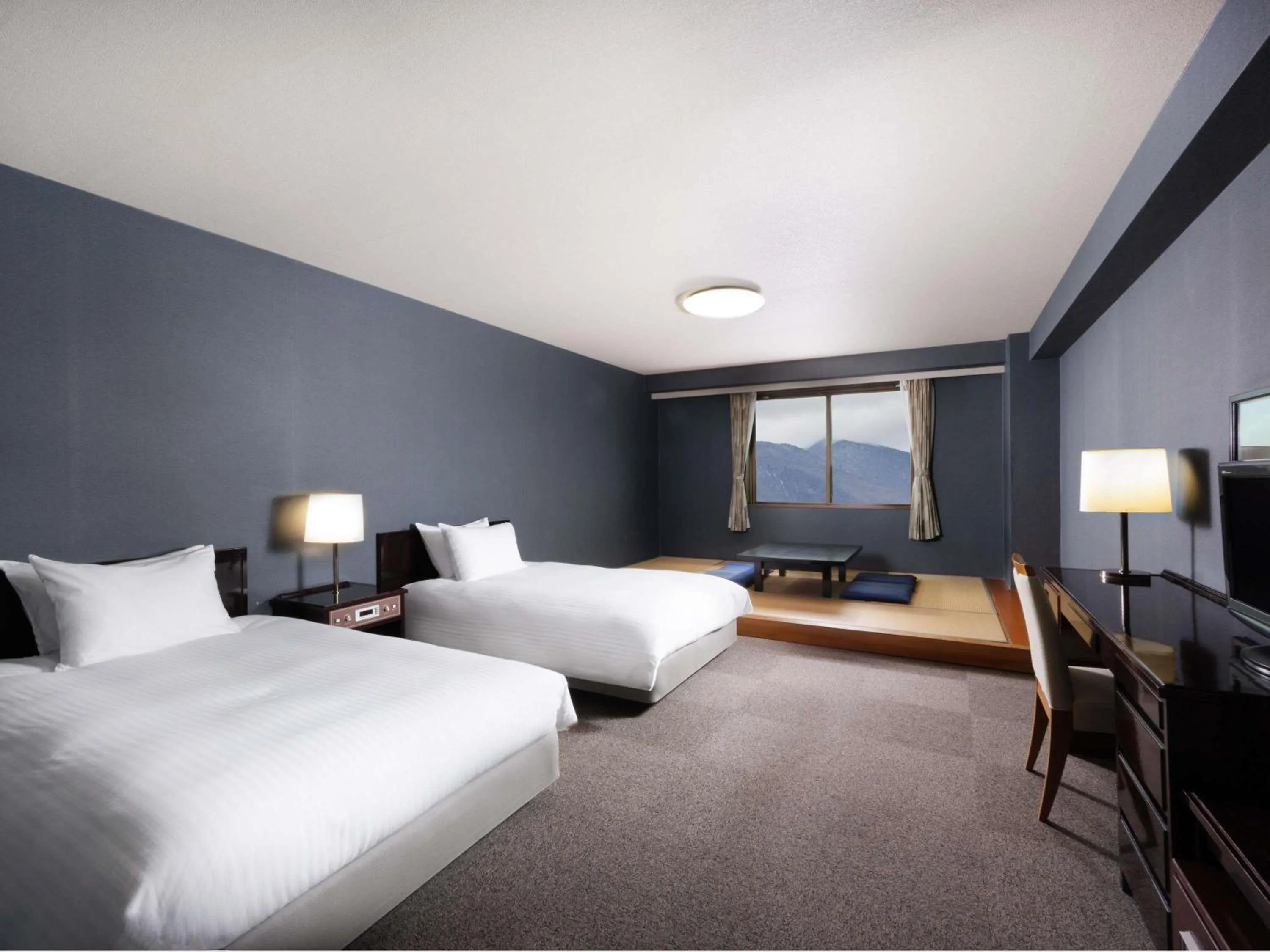 Japanese Style Classic Room with Two Single Beds and Three Futon Beds  in Mercure Miyagi Zao Resort & Spa