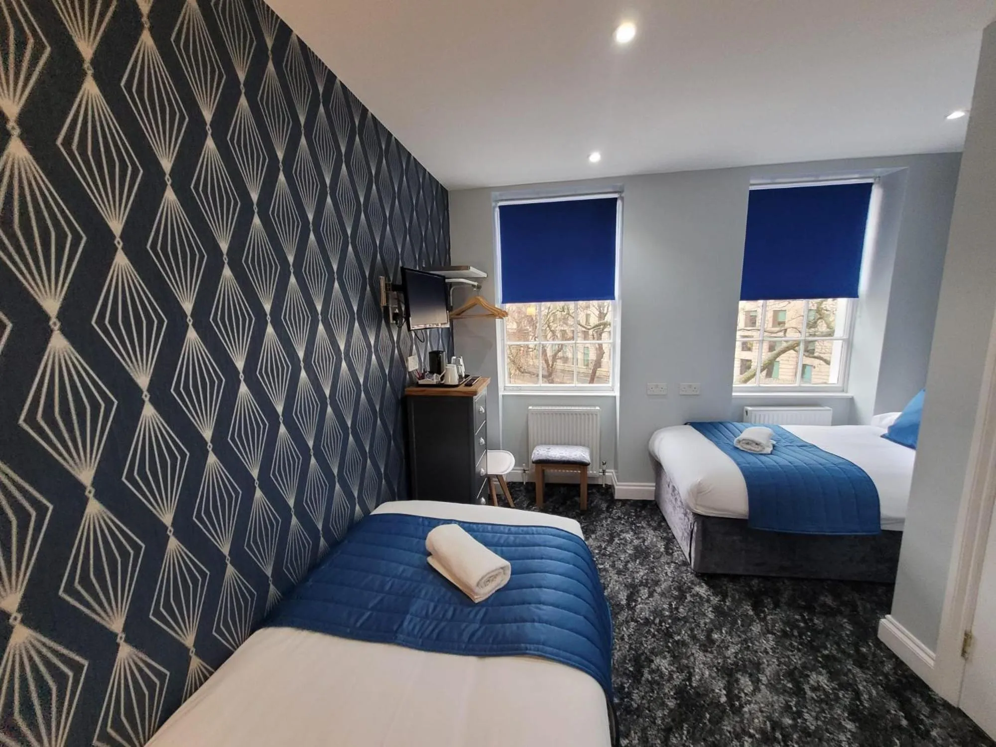 Twin Room en suite in George Hotel