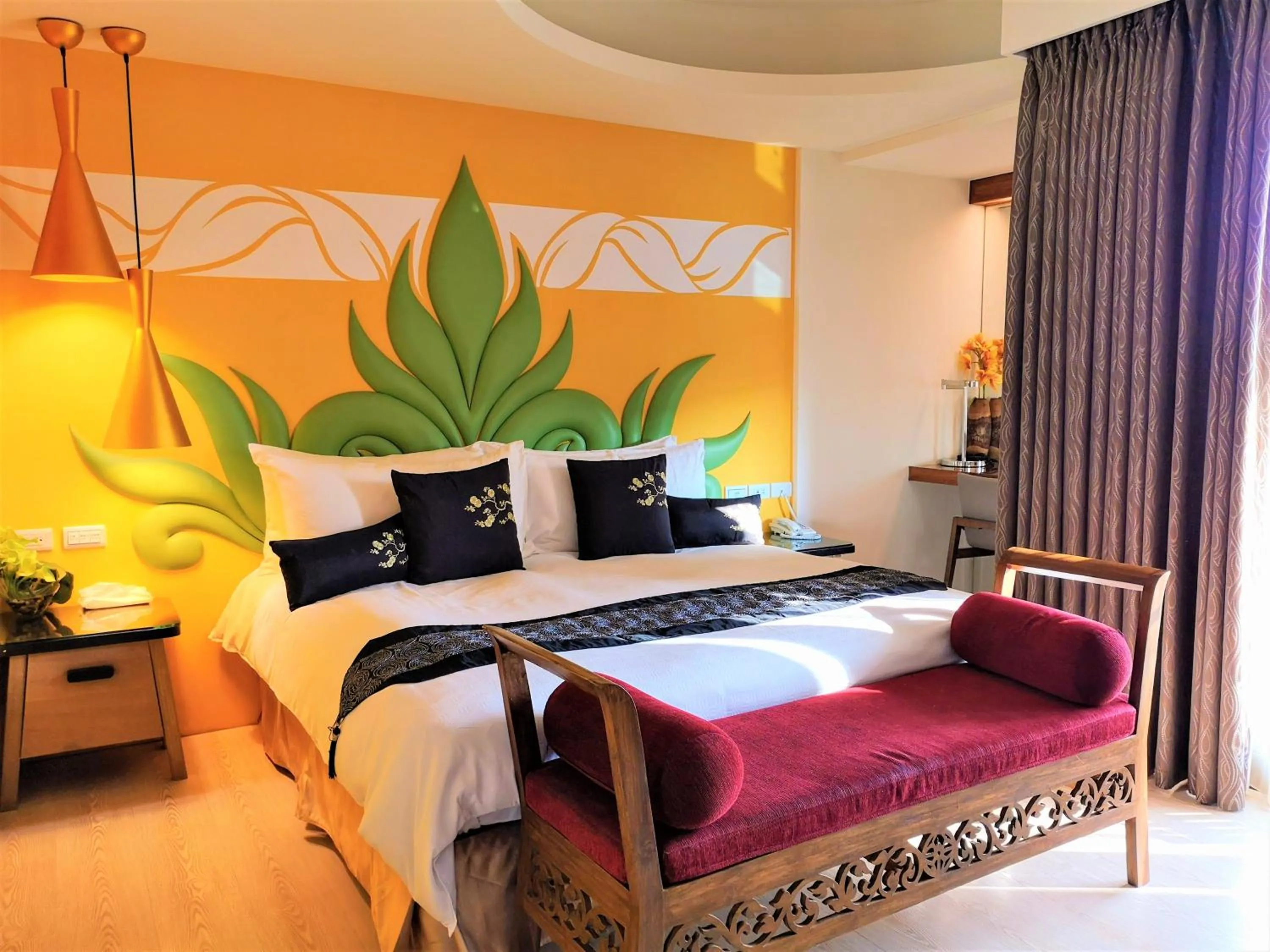 Double Room with Balcony and Sea View in A&L Inn 戀灣旅棧