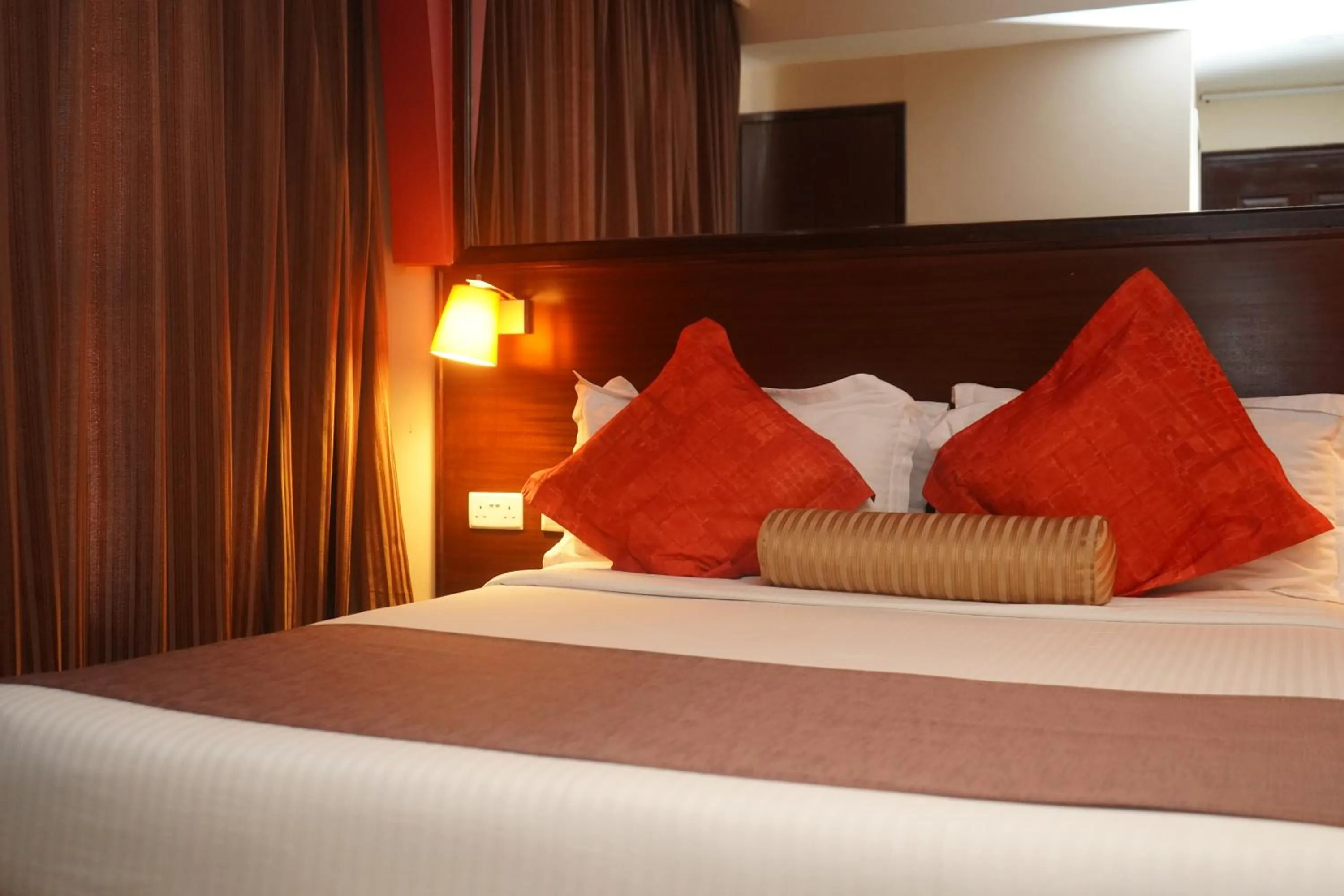 Bed in Hotel Rio