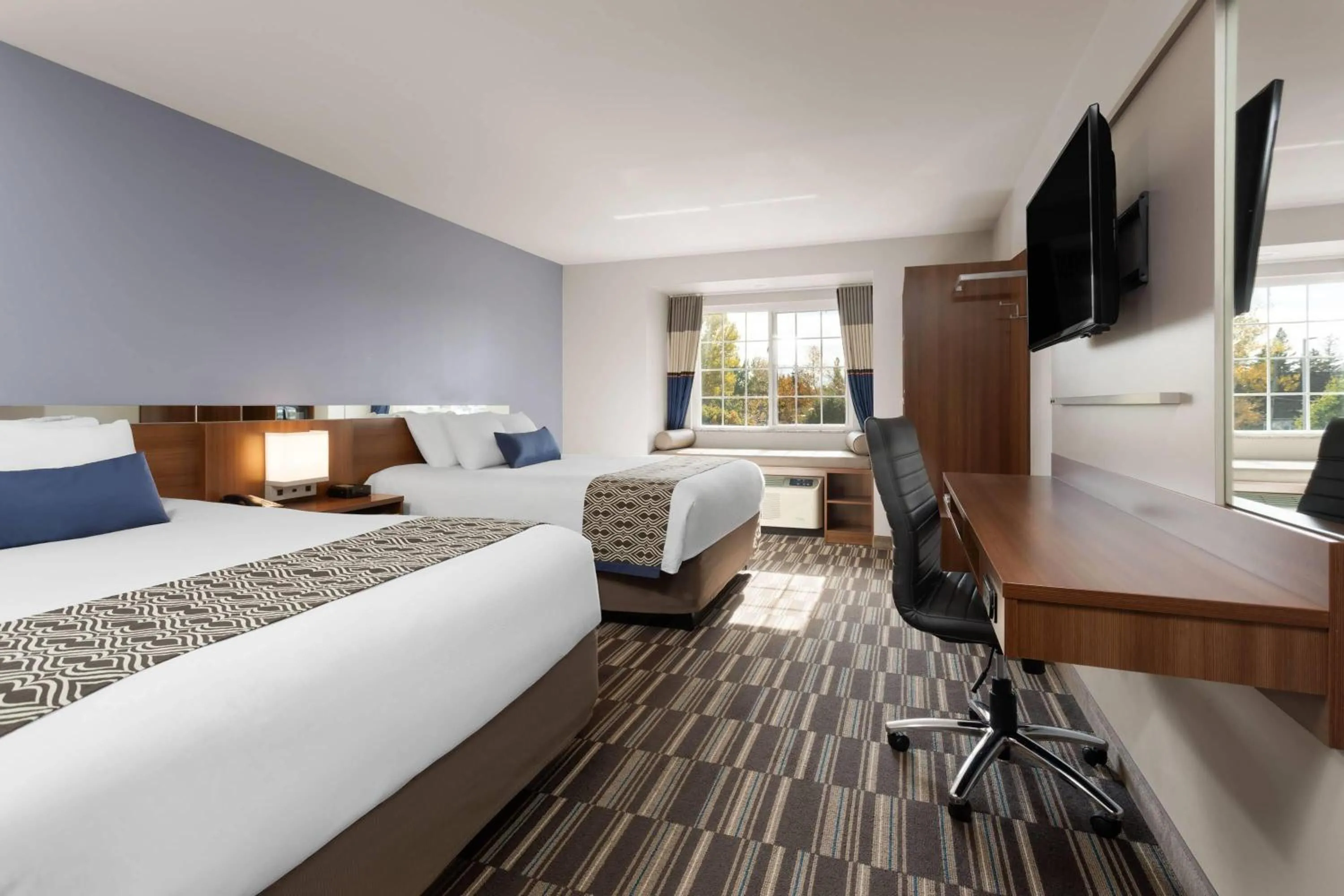 Deluxe Queen Room with Two Queen Beds - Disability Access - Non-Smoking in Microtel Inn & Suites Sault Ste. Marie