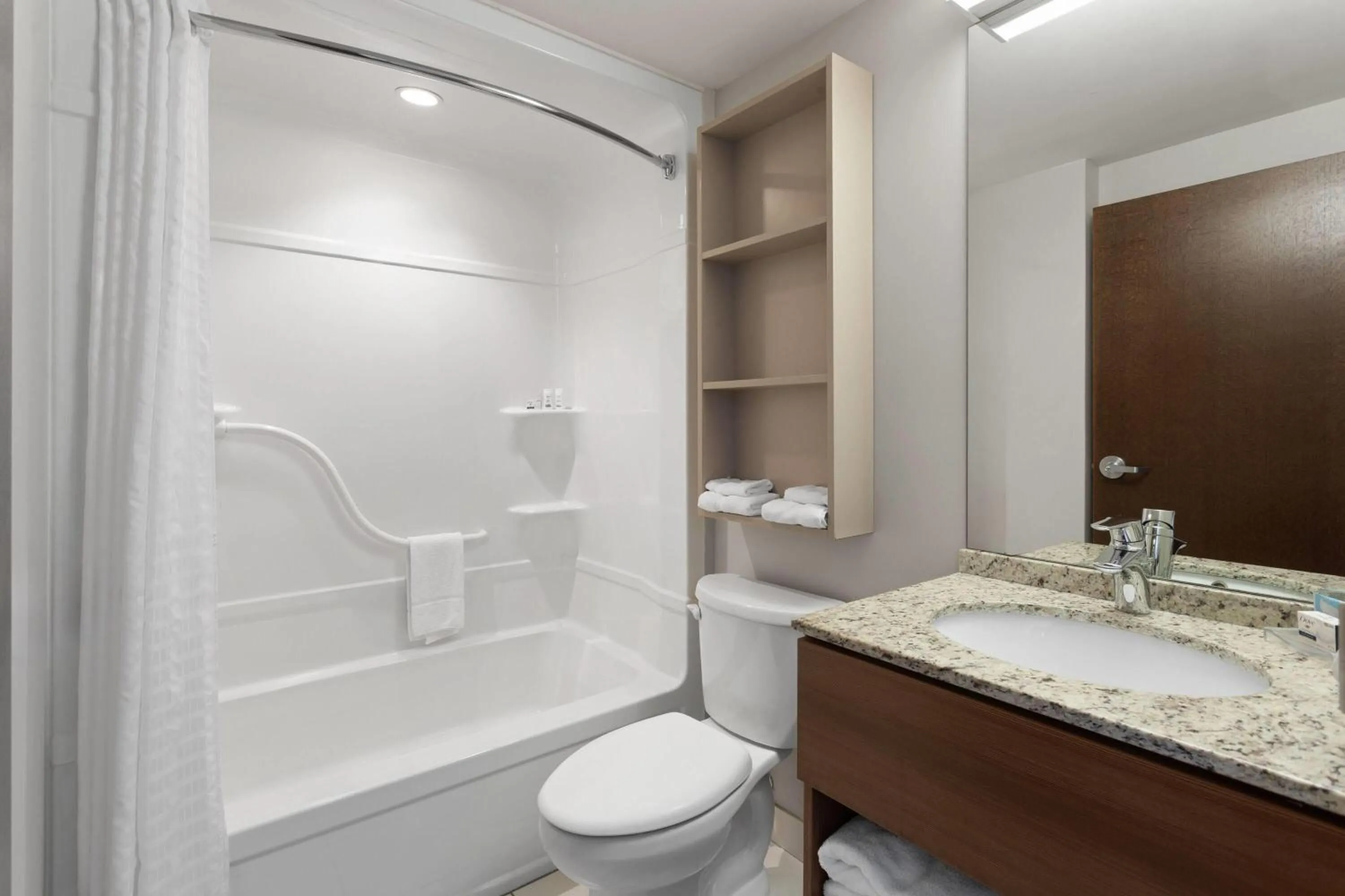 Queen Room with One Queen Bed - Non-Smoking in Microtel Inn & Suites Sault Ste. Marie