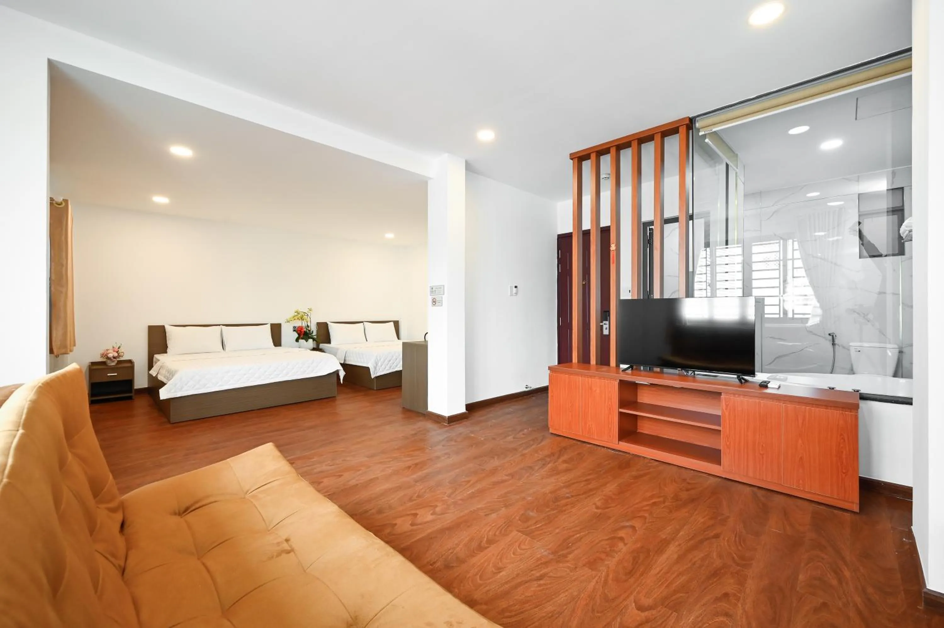 Family Suite Room with City View in YoKo Airport Saigon Hotel