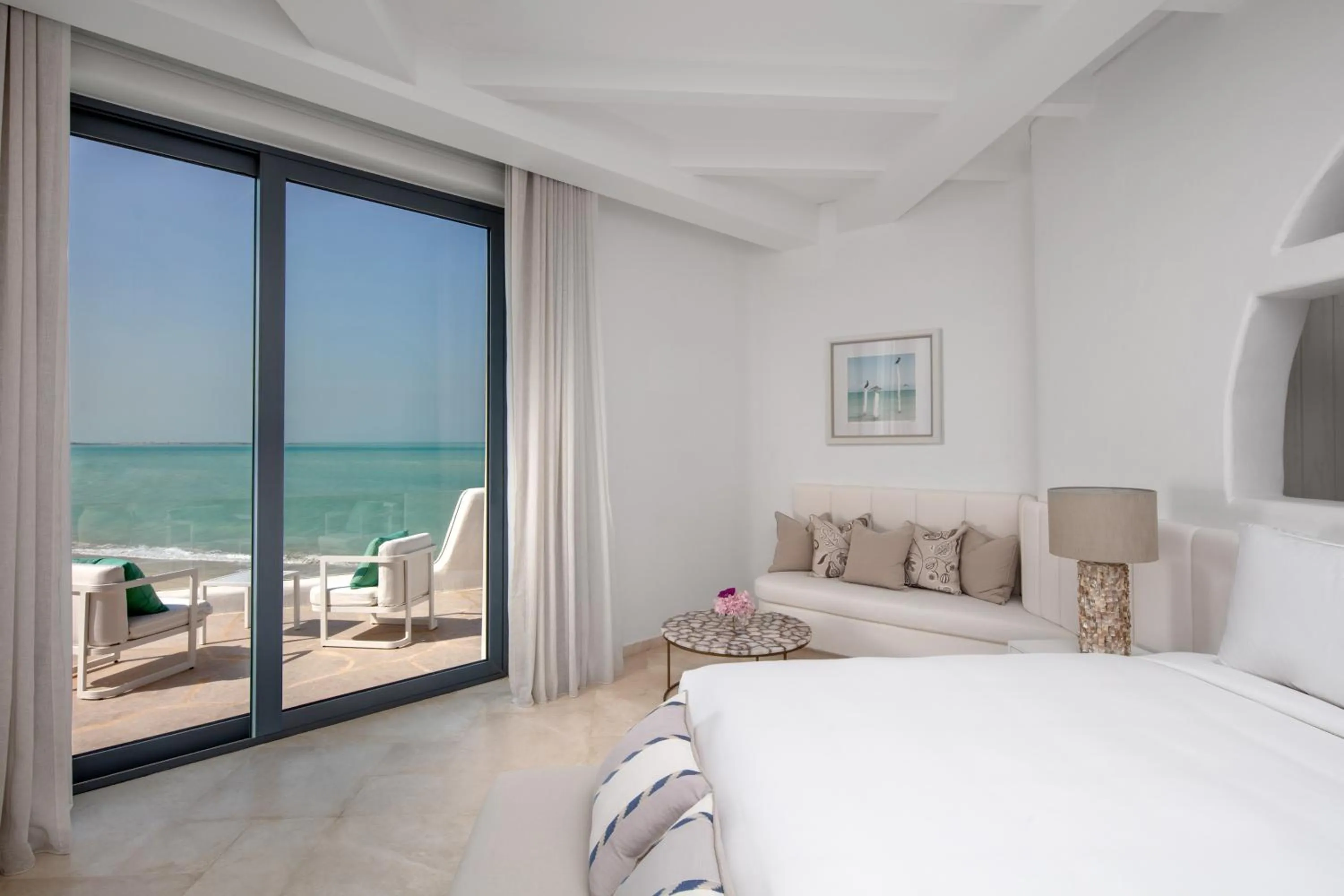 Fira Sea View Terrace Room in Anantara Santorini Abu Dhabi Retreat-Adults Only
