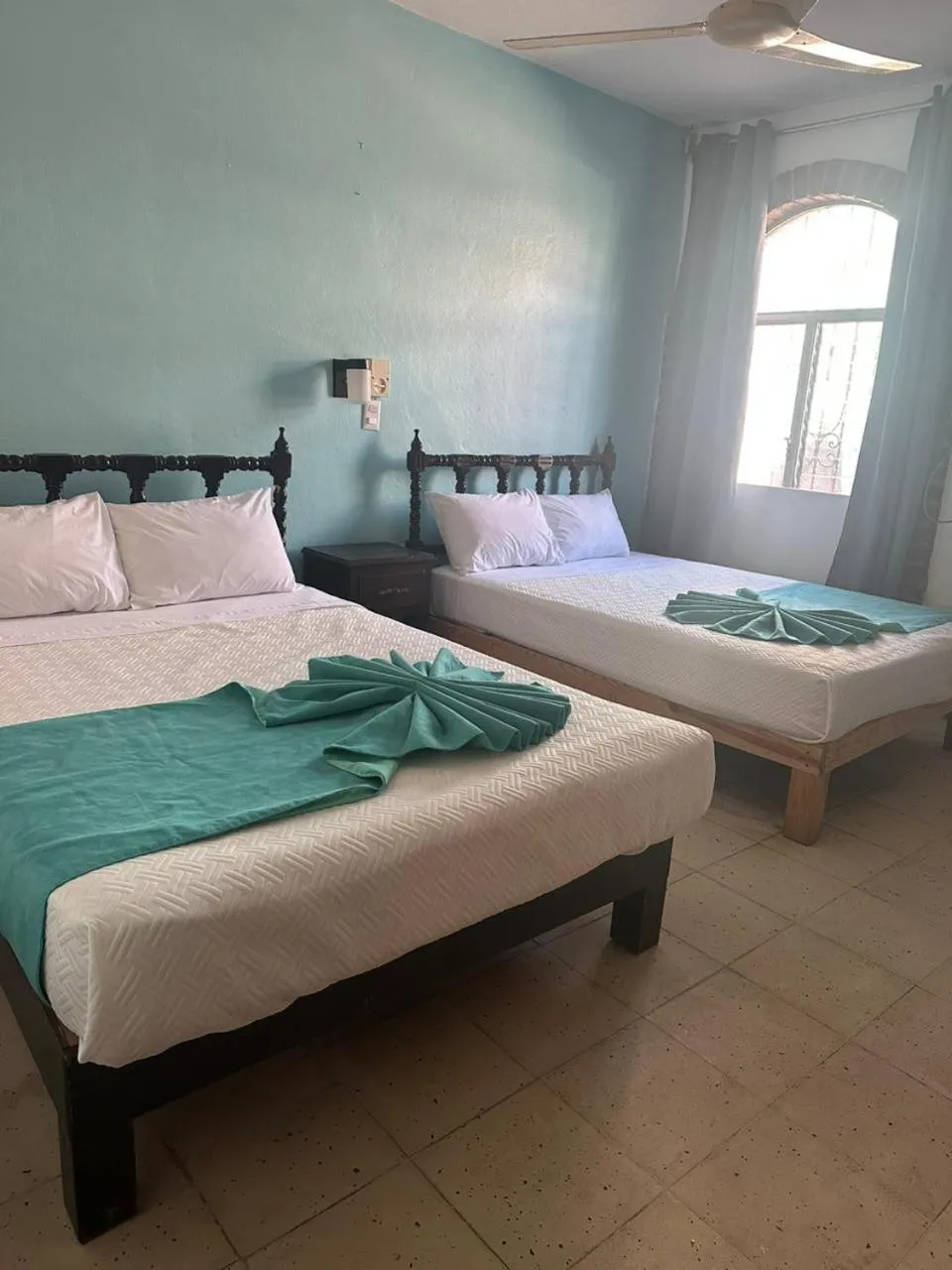 Quadruple Room - single occupancy in Hotel Santa Barbara