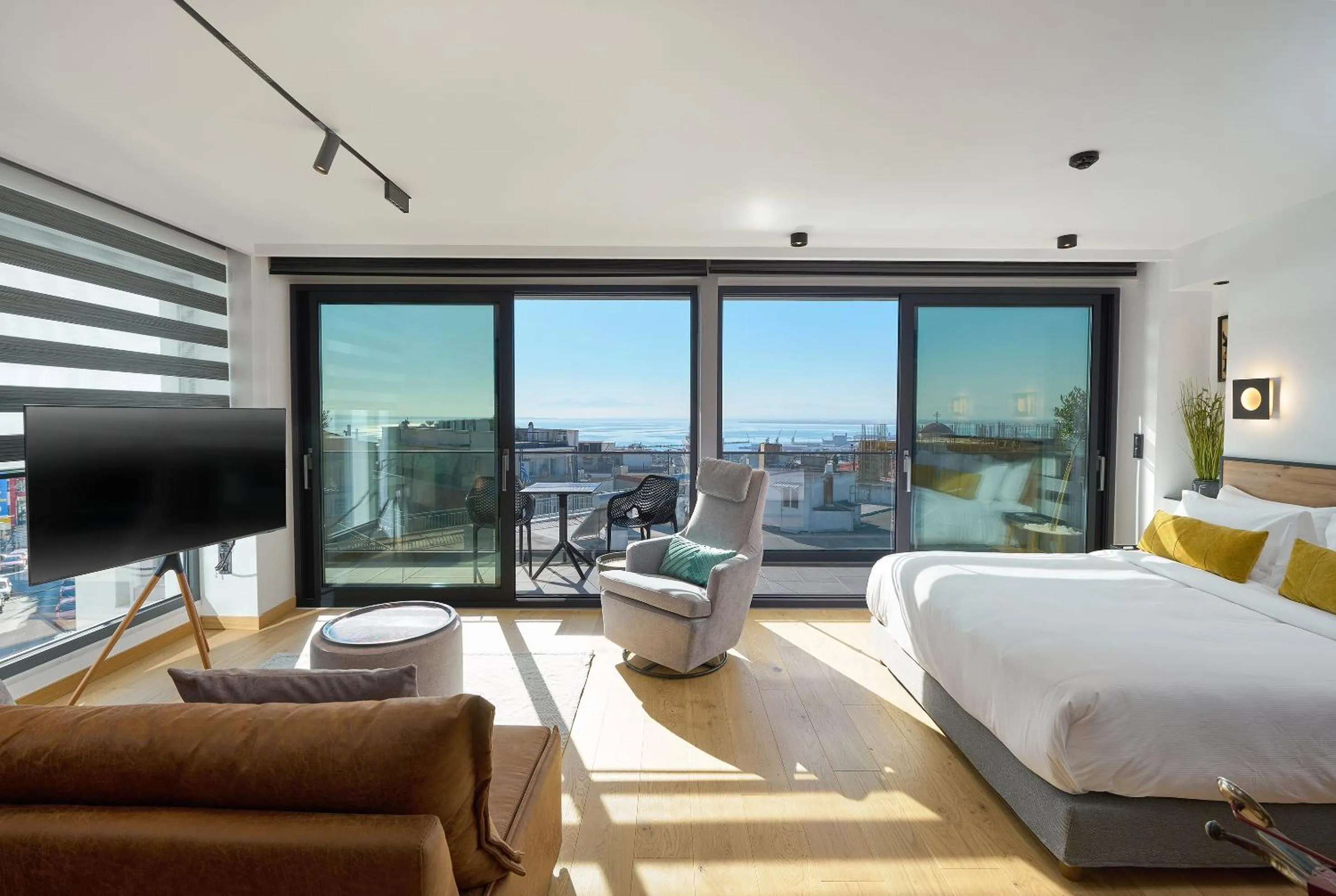 Suite with Sea View in SIGMA Suites Hotel