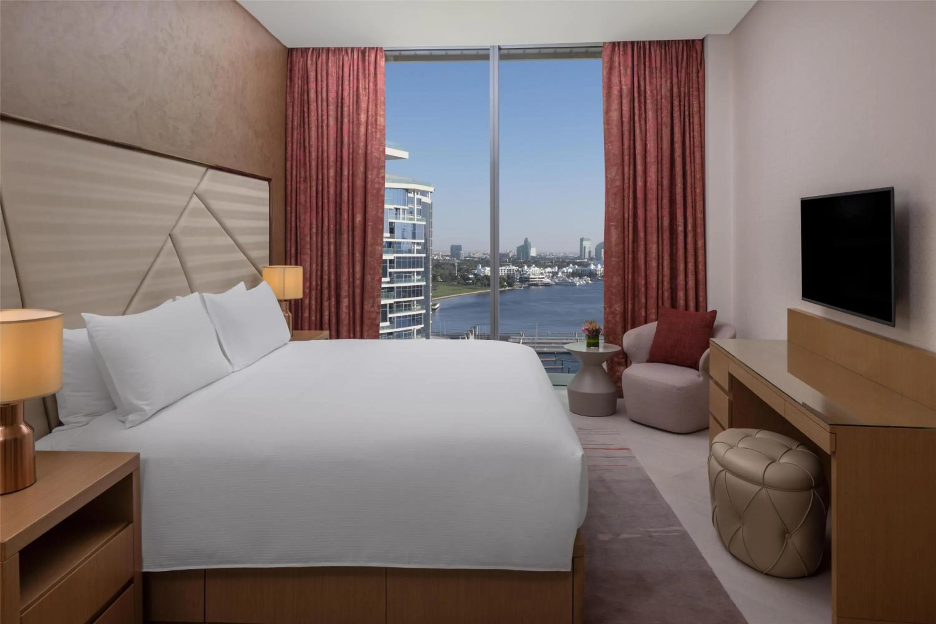 Two-Bedroom Apartment with Terrace in Hilton Dubai Creek Hotel & Residences