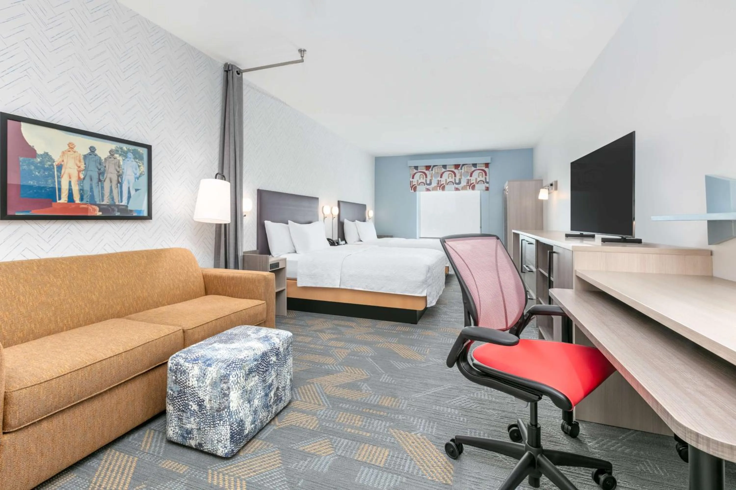 Studio Suite with Two Queen Beds in Home2 Suites By Hilton Huntsville, Tx