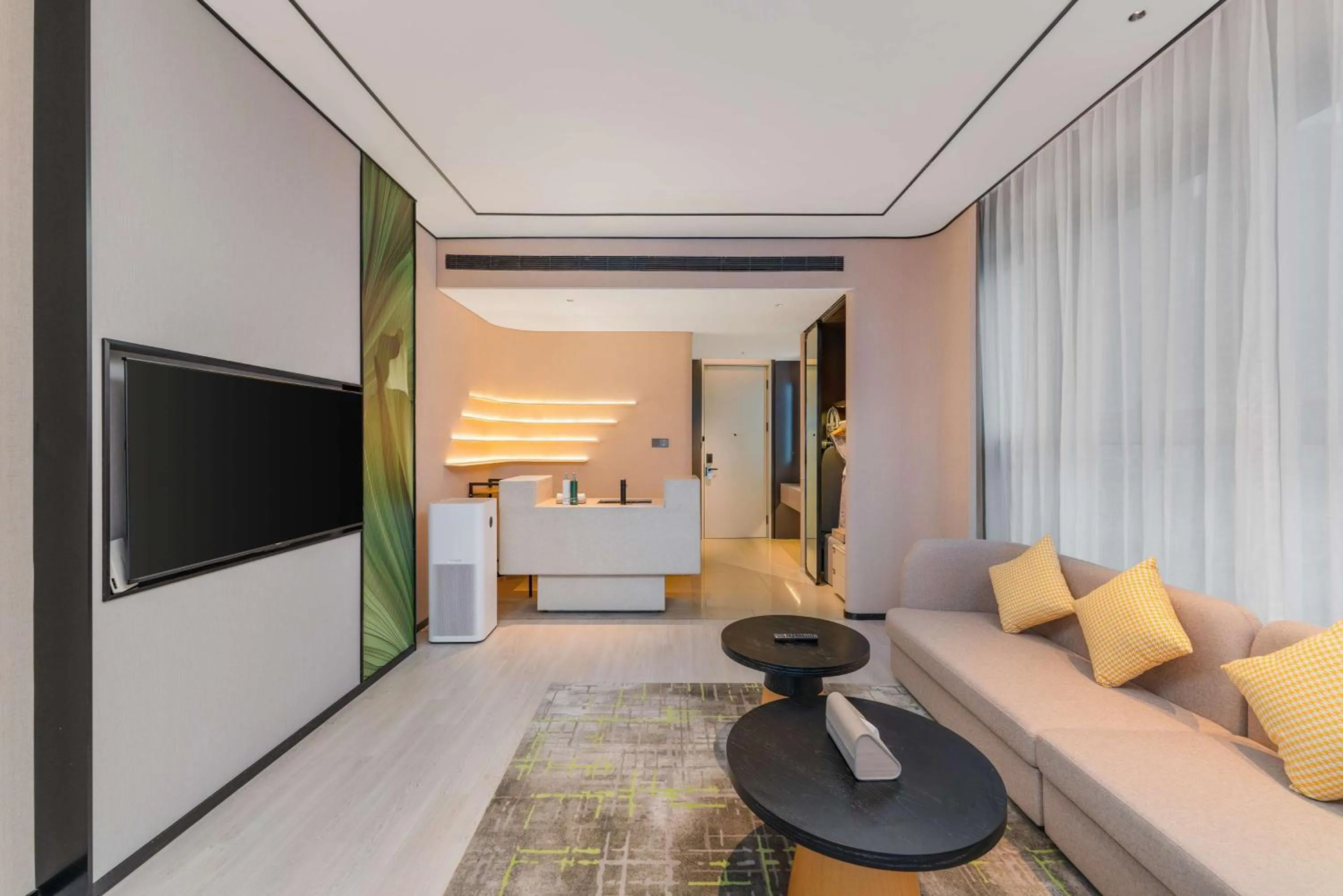 Deluxe Twin Suite in Hilton Garden Inn Nanjing Hexi Olympic Sports Center