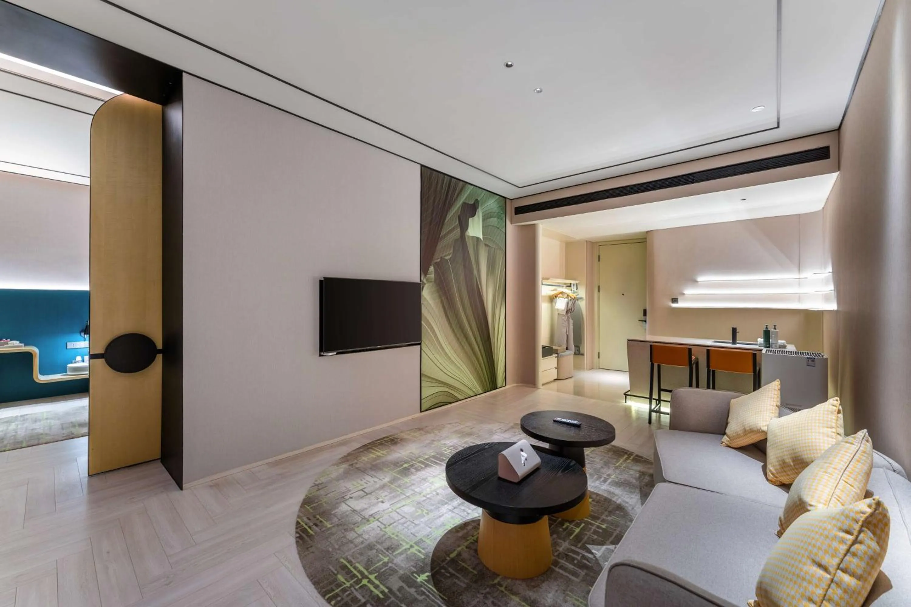 Deluxe Family Suite in Hilton Garden Inn Nanjing Hexi Olympic Sports Center