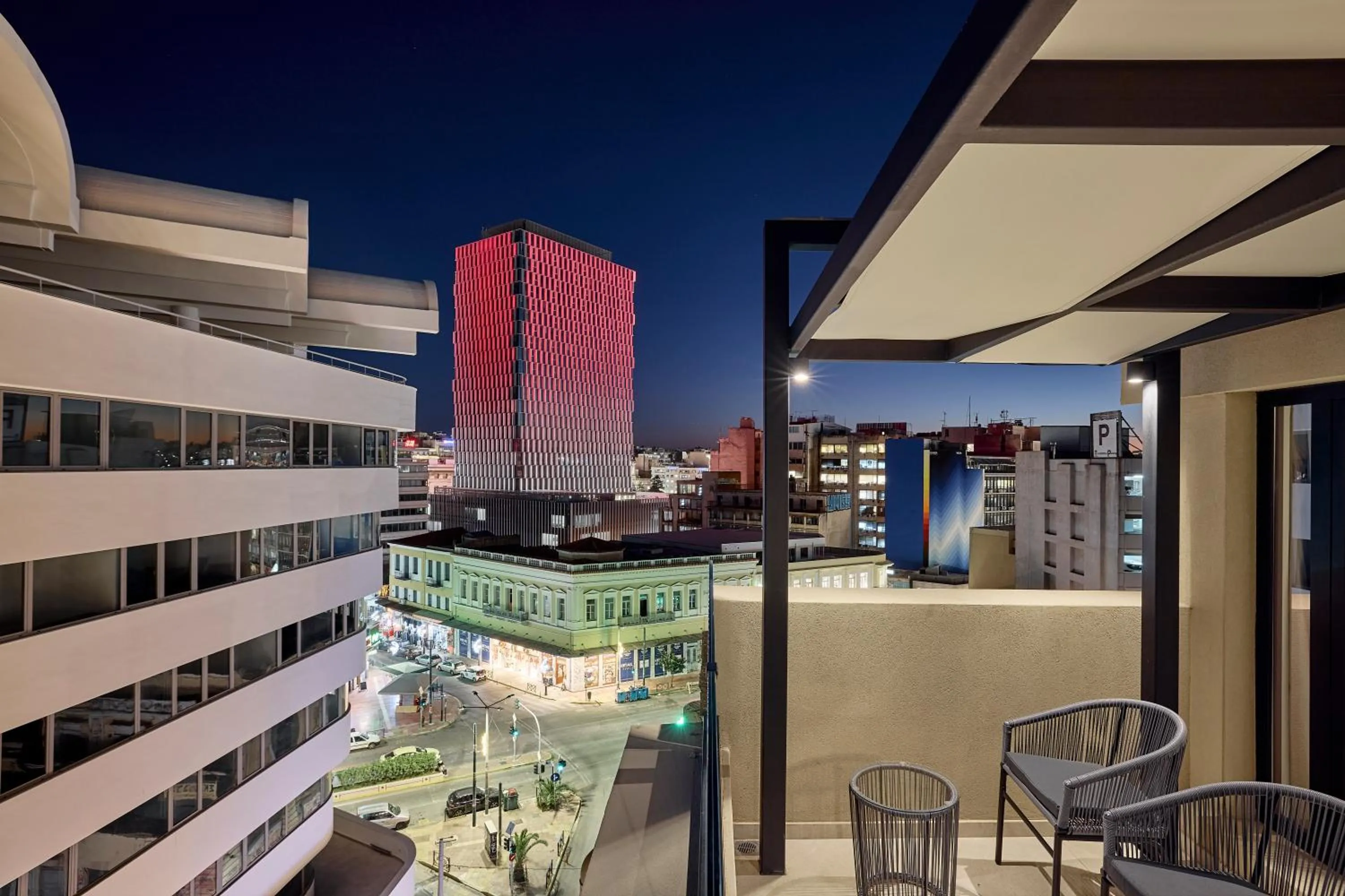 Superior Suite with Terrace and City View in Athenarum Portus Life & Style Hotel